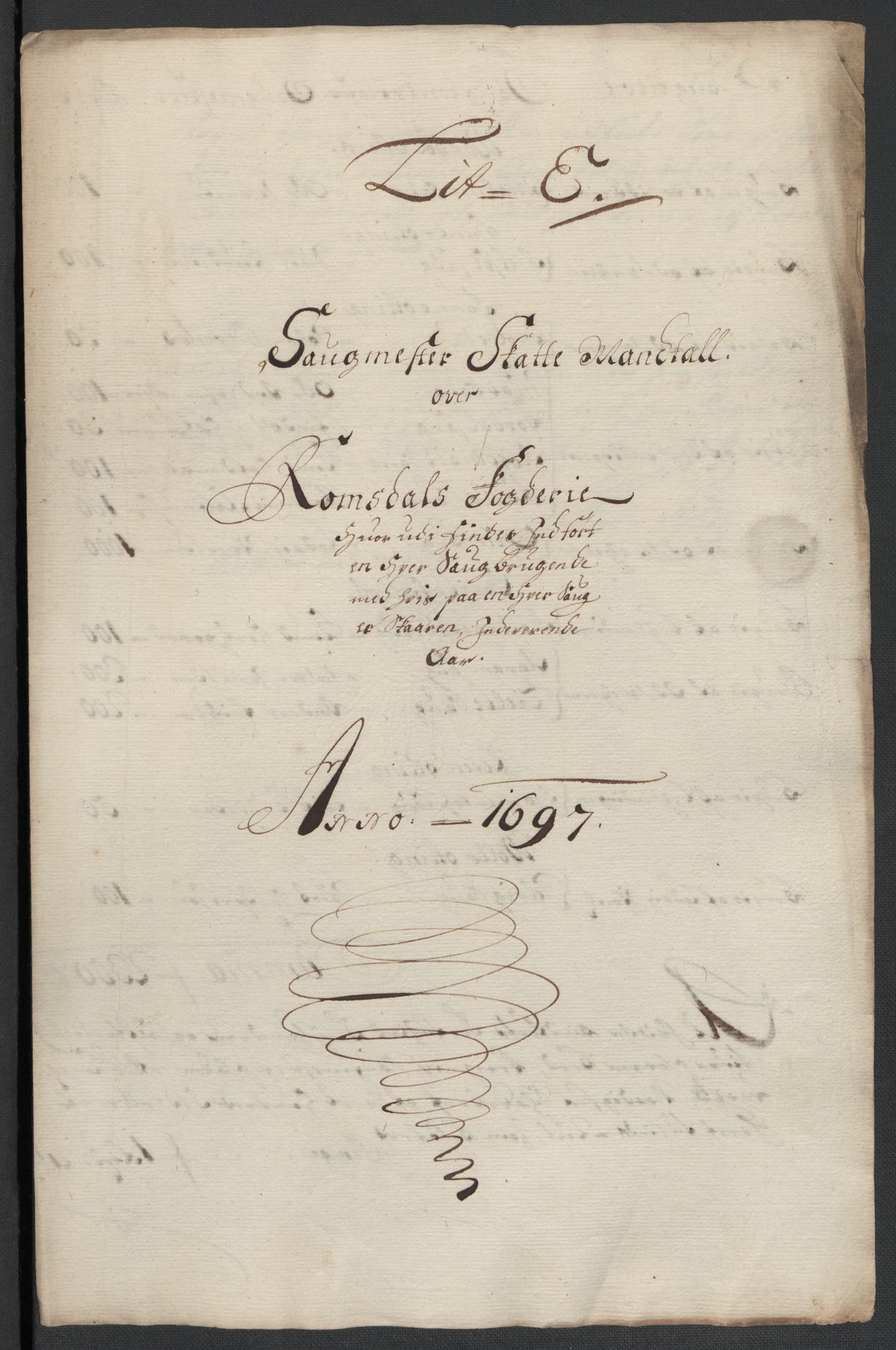 Rentekammeret inntil 1814, Reviderte regnskaper, Fogderegnskap, AV/RA-EA-4092/R55/L3653: Fogderegnskap Romsdal, 1697-1698, s. 87