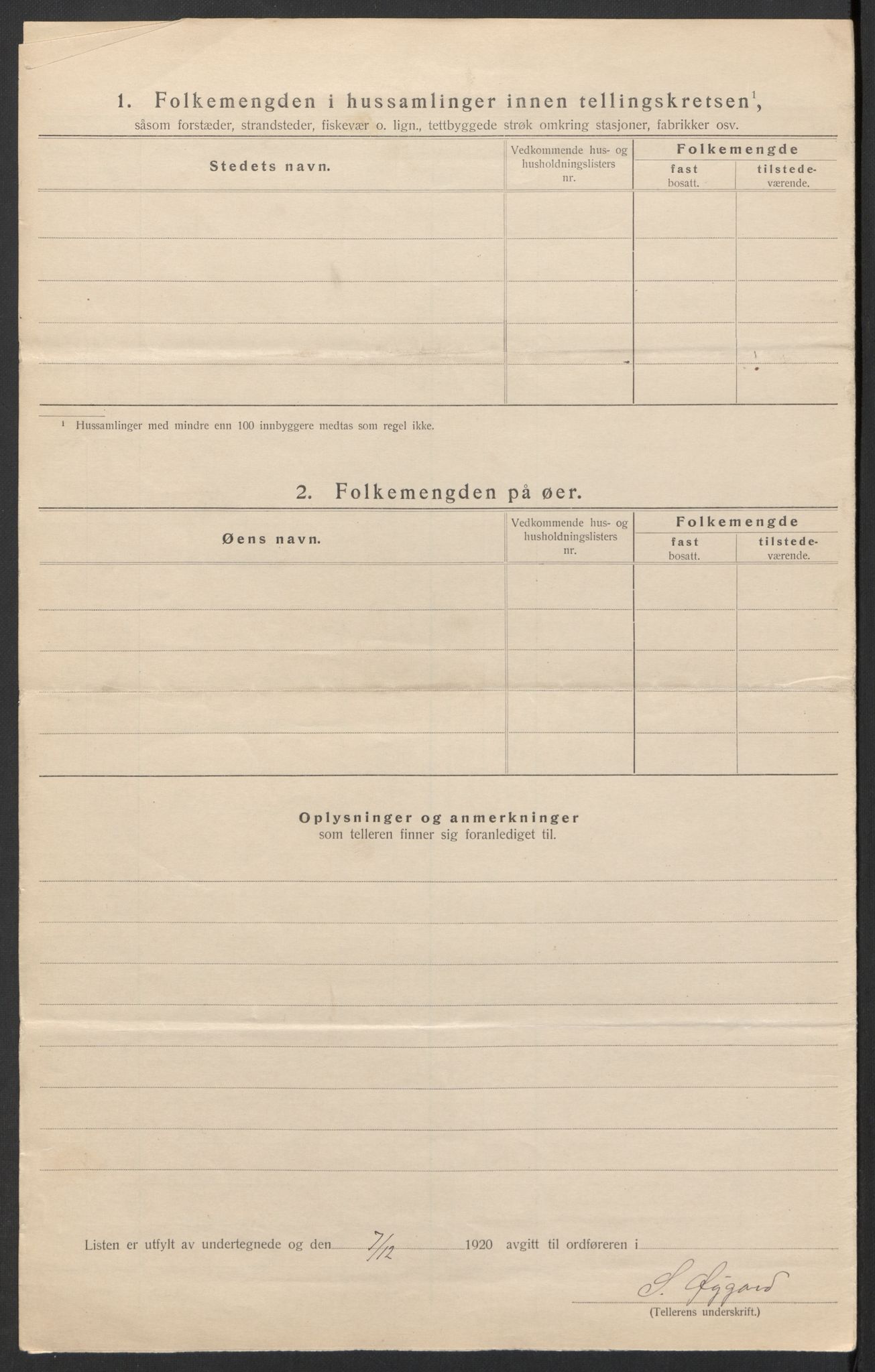 SAH, Folketelling 1920 for 0534 Gran herred, 1920, s. 25