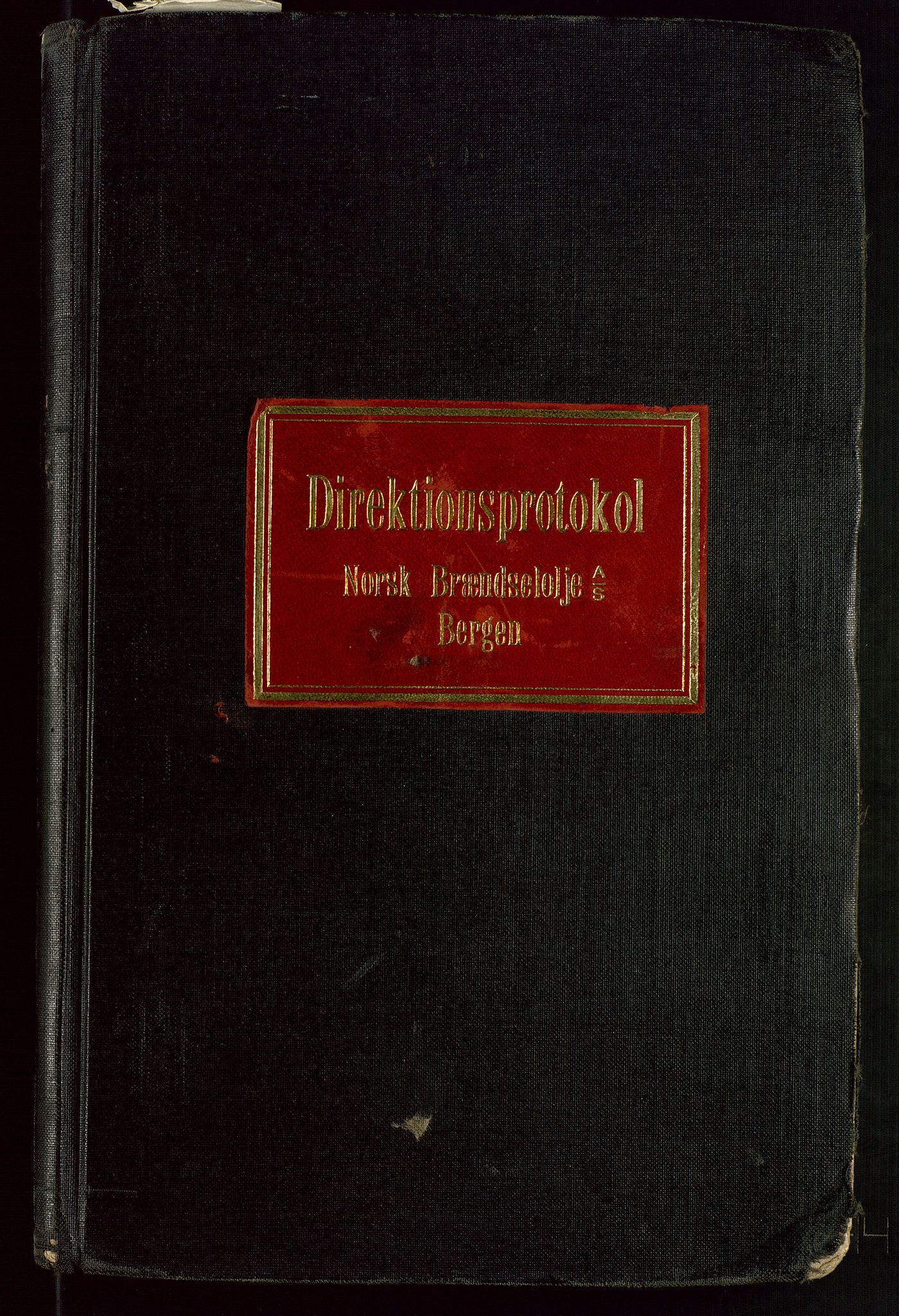 PA 1544 - Norsk Brændselolje A/S, AV/SAST-A-101965/1/A/Ab/L0004/0001: Direksjonsprotokoll: Norsk Brændselolje Bergen,  Norsk Brændselolje A/S   / Direksjonsprotokoll Bergen, 1925-1976, s. 2