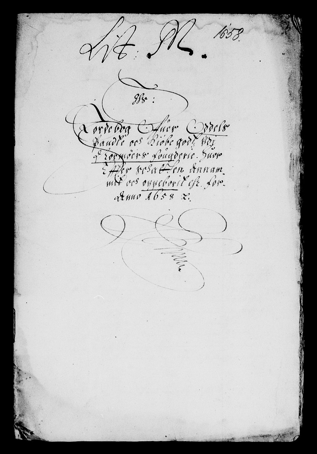 Rentekammeret inntil 1814, Reviderte regnskaper, Lensregnskaper, AV/RA-EA-5023/R/Rb/Rbw/L0134: Trondheim len, 1658-1659