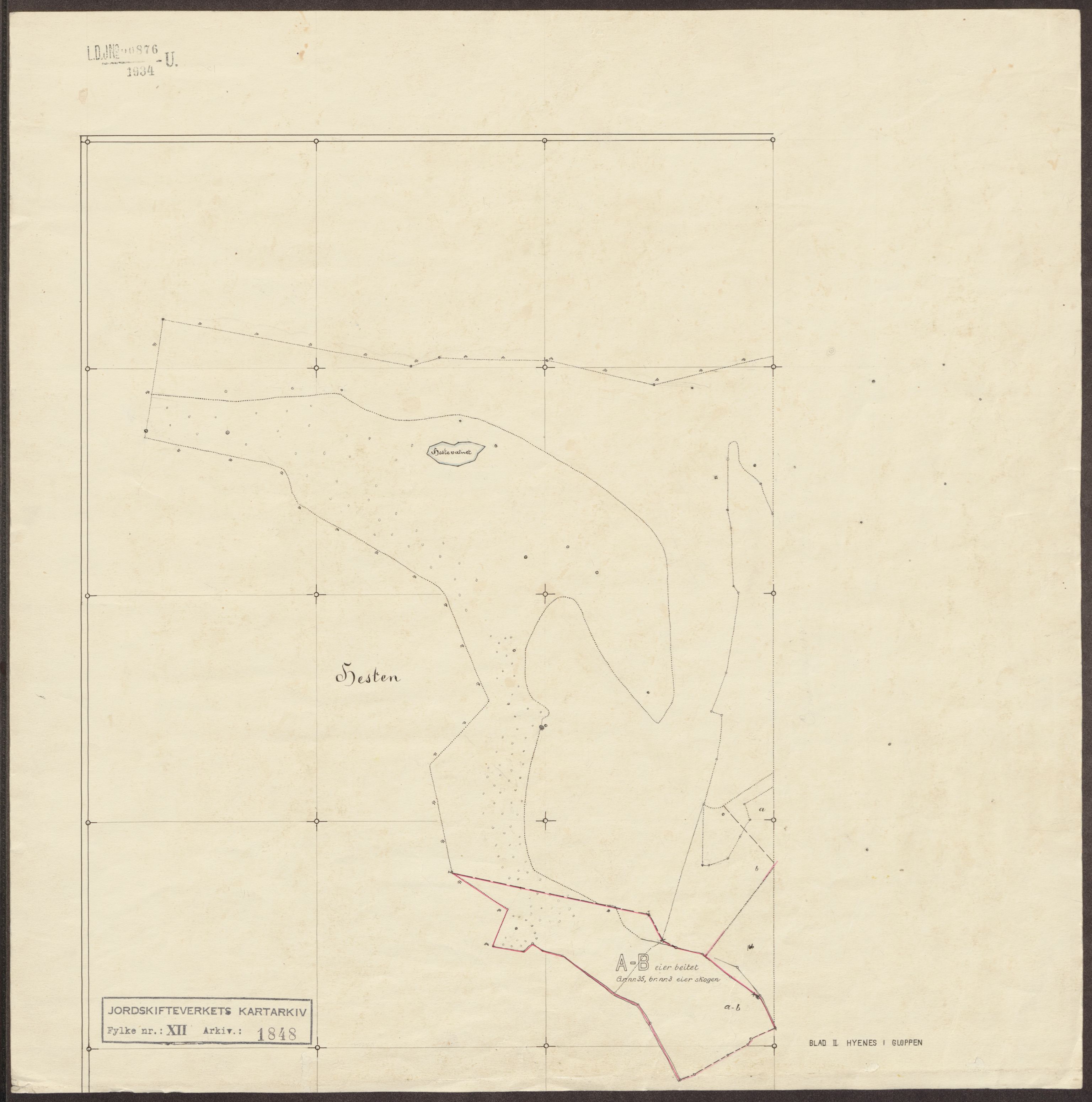 Jordskifteverkets kartarkiv, AV/RA-S-3929/T, 1859-1988, s. 2198