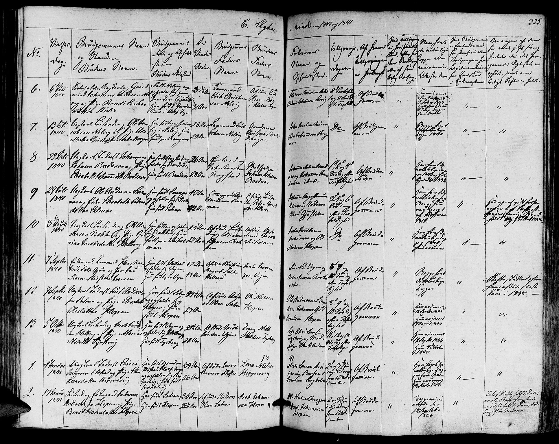 Ministerialprotokoller, klokkerbøker og fødselsregistre - Møre og Romsdal, AV/SAT-A-1454/581/L0936: Ministerialbok nr. 581A04, 1836-1852, s. 325