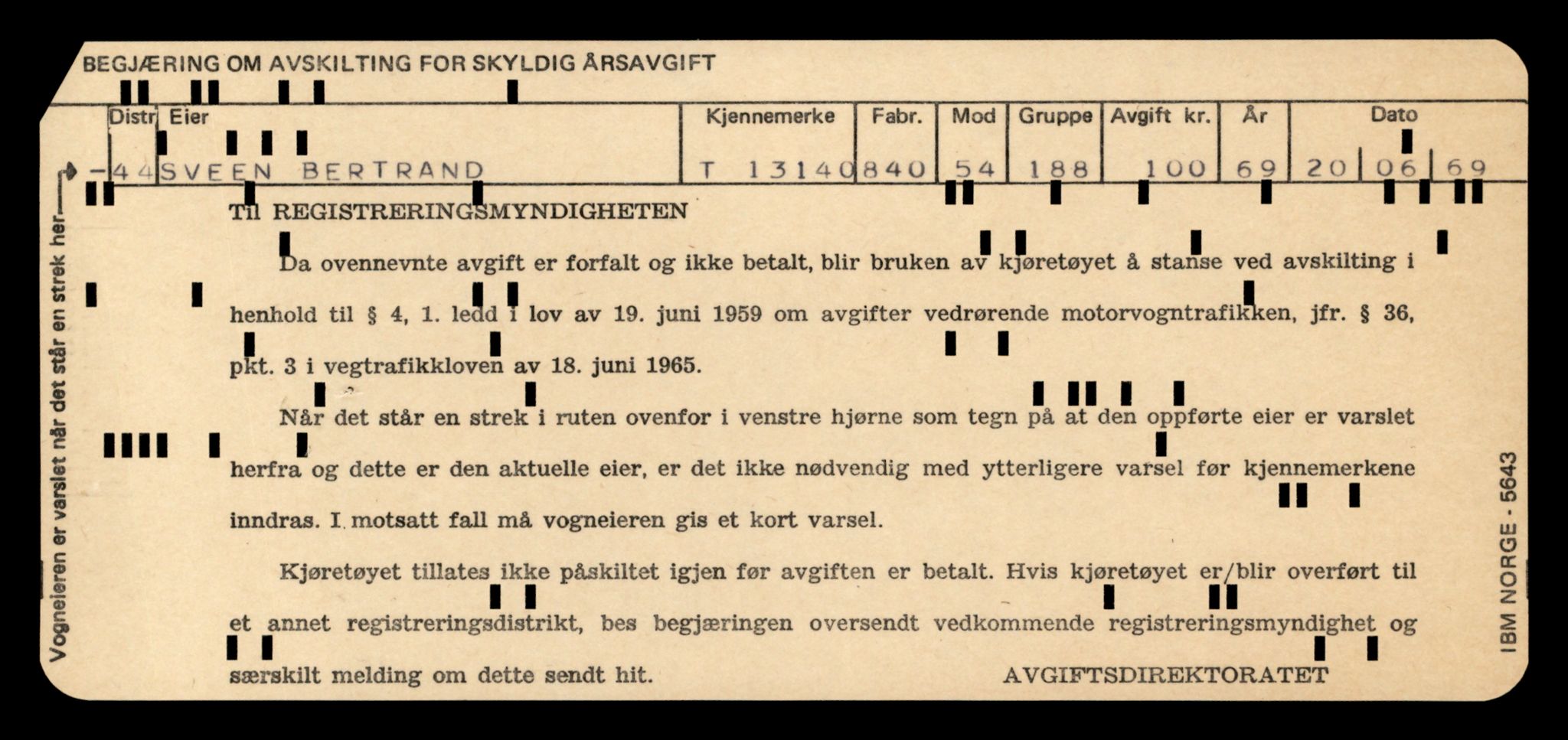 Møre og Romsdal vegkontor - Ålesund trafikkstasjon, AV/SAT-A-4099/F/Fe/L0037: Registreringskort for kjøretøy T 13031 - T 13179, 1927-1998, s. 2149
