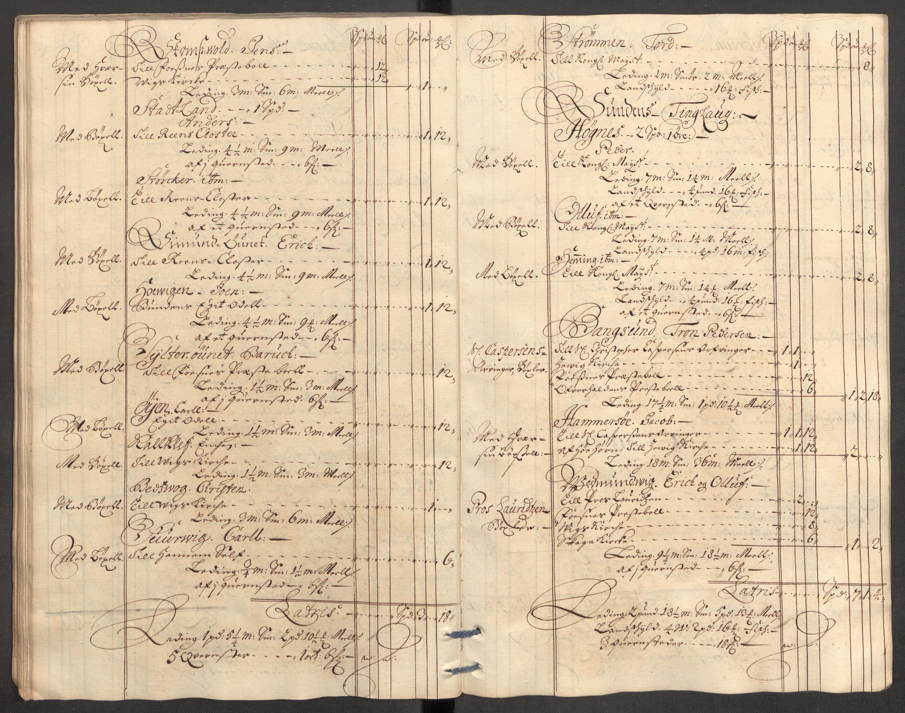 Rentekammeret inntil 1814, Reviderte regnskaper, Fogderegnskap, RA/EA-4092/R64/L4425: Fogderegnskap Namdal, 1696-1698, s. 198