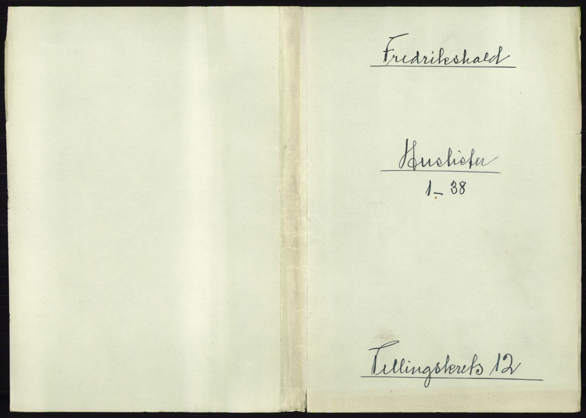 RA, Folketelling 1891 for 0101 Fredrikshald kjøpstad, 1891, s. 1114
