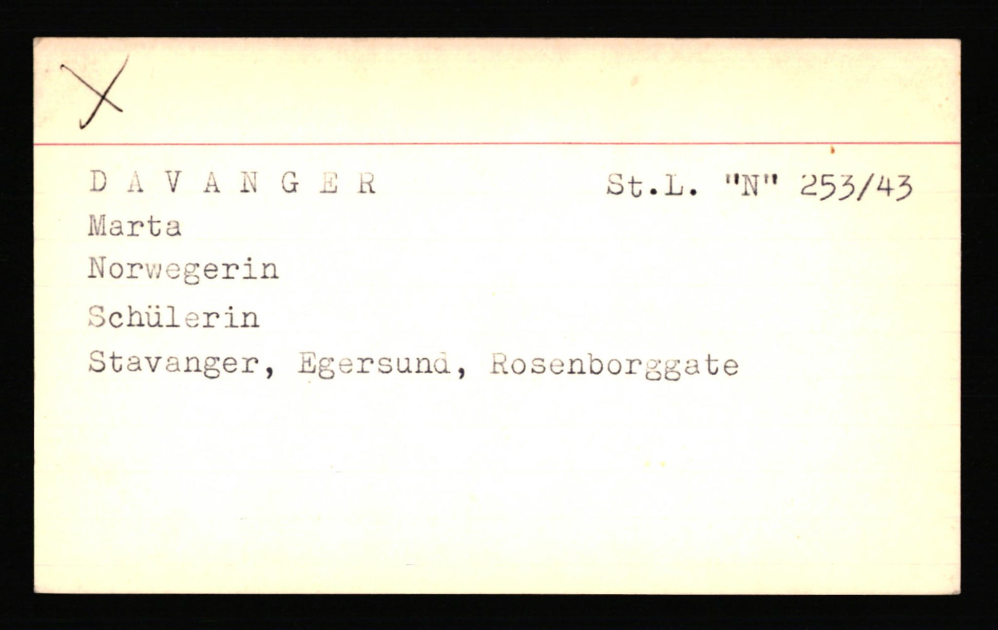 SS- und Polizeigericht Nord (IX), AV/RA-RAFA-3182/0001/C/Ca/L0002: kartotekkort for personer alfabetisk på etternavn: D-H, 1940-1945, s. 54