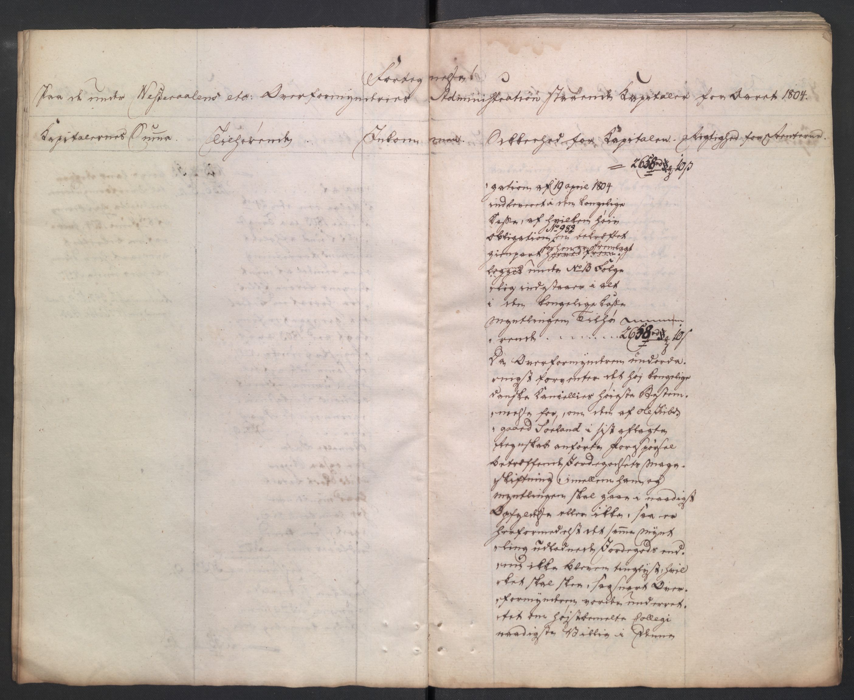 Danske Kanselli 1800-1814, AV/RA-EA-3024/K/Kk/Kkb8/L0021: Lofoten sorenskriveri, 1804-1812, s. 23