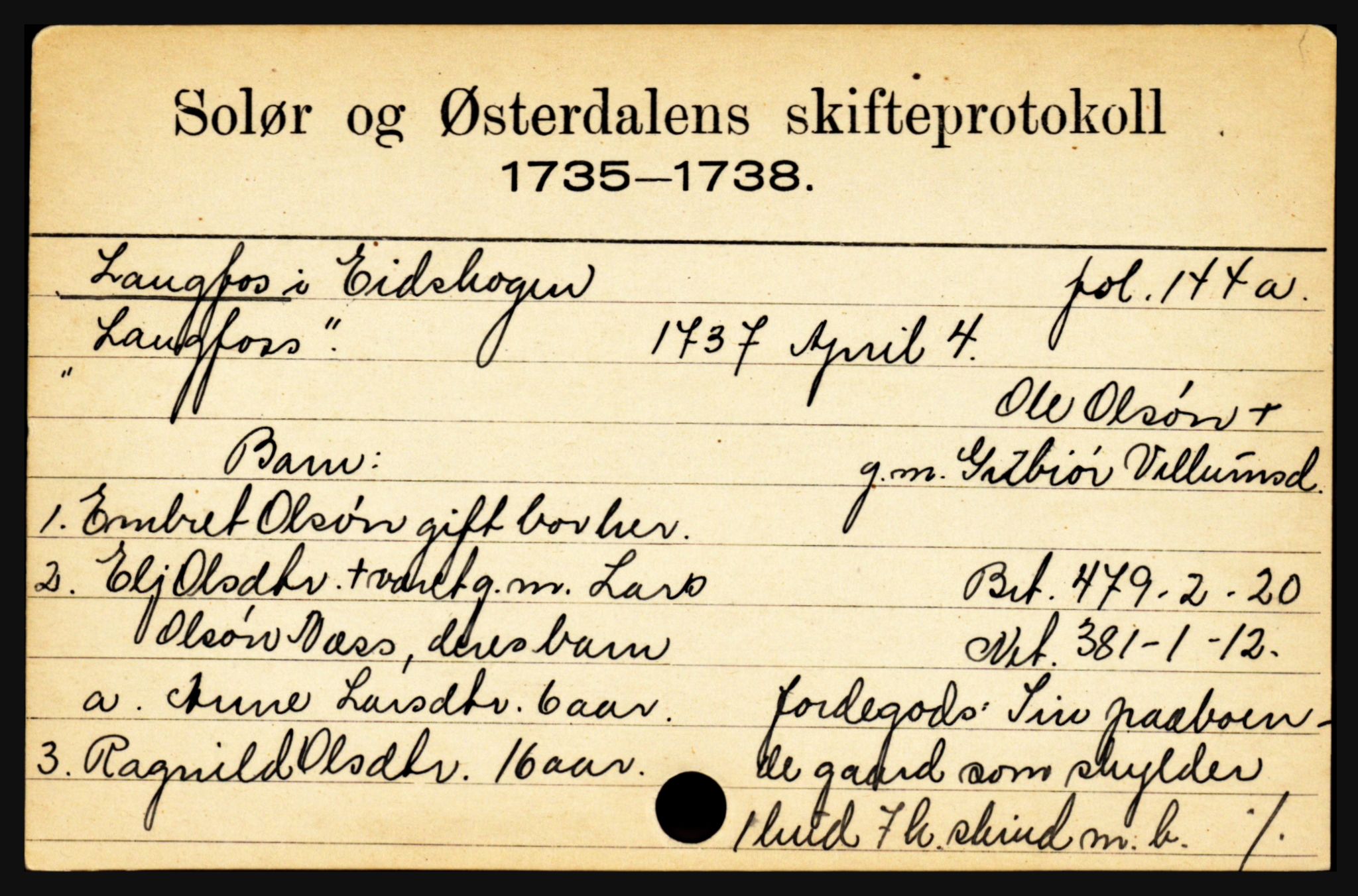 Solør og Østerdalen sorenskriveri, SAH/TING-024/J, 1716-1774, s. 3309