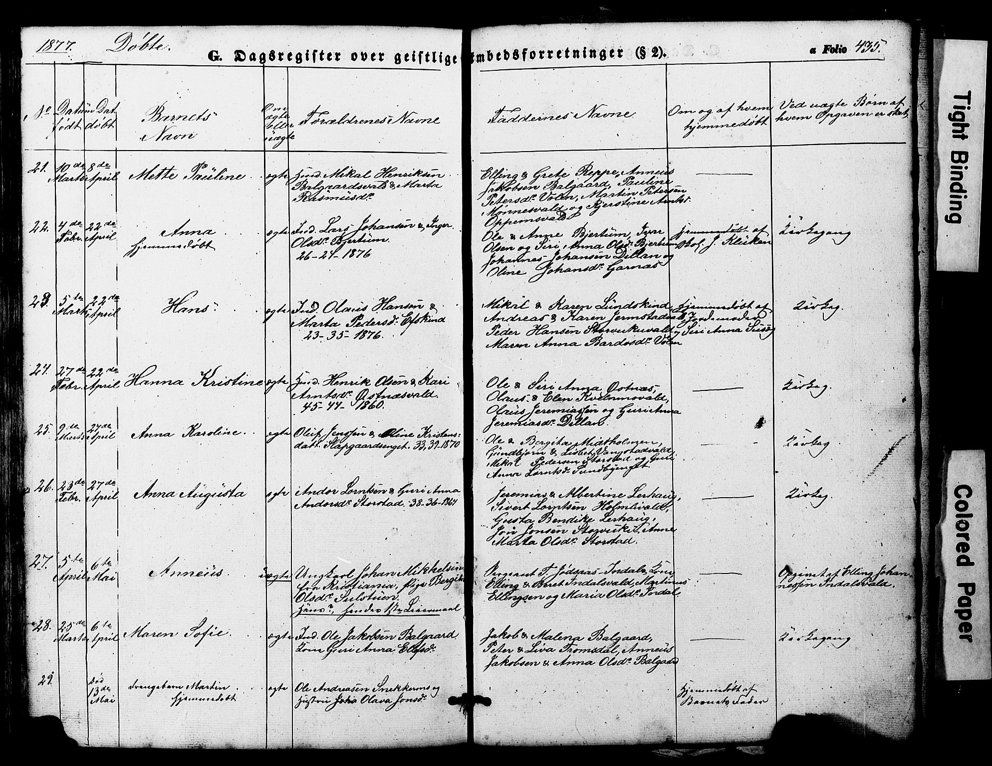 Ministerialprotokoller, klokkerbøker og fødselsregistre - Nord-Trøndelag, AV/SAT-A-1458/724/L0268: Klokkerbok nr. 724C04, 1846-1878, s. 435