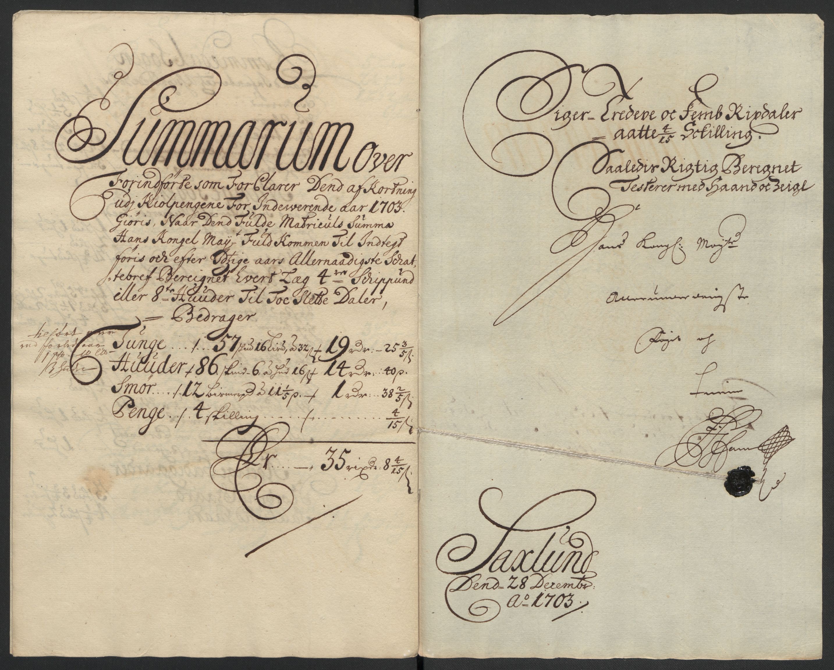 Rentekammeret inntil 1814, Reviderte regnskaper, Fogderegnskap, RA/EA-4092/R16/L1041: Fogderegnskap Hedmark, 1703-1704, s. 183
