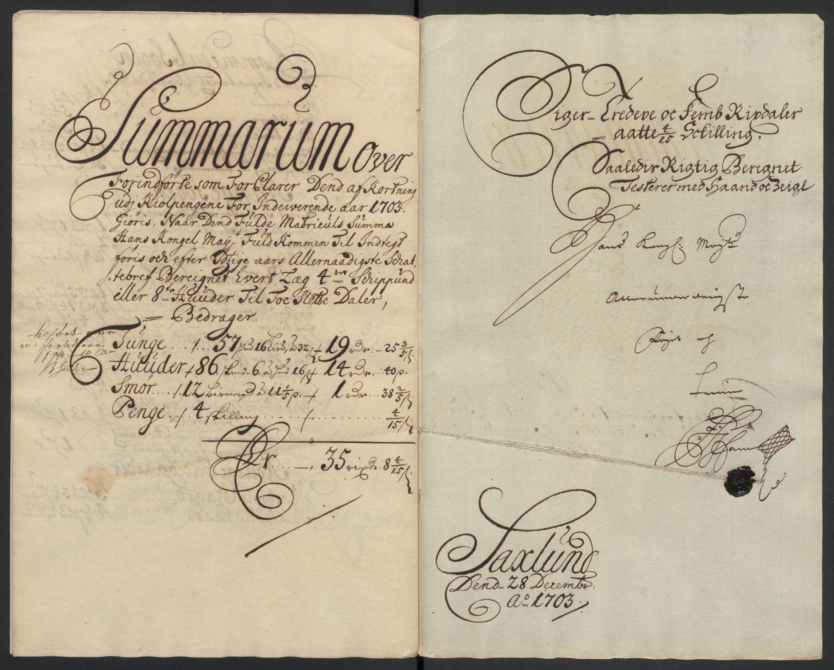 Rentekammeret inntil 1814, Reviderte regnskaper, Fogderegnskap, AV/RA-EA-4092/R16/L1041: Fogderegnskap Hedmark, 1703-1704, s. 183