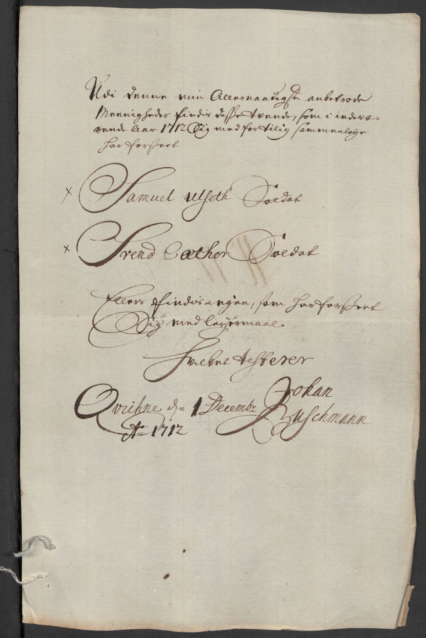 Rentekammeret inntil 1814, Reviderte regnskaper, Fogderegnskap, AV/RA-EA-4092/R13/L0849: Fogderegnskap Solør, Odal og Østerdal, 1712, s. 274