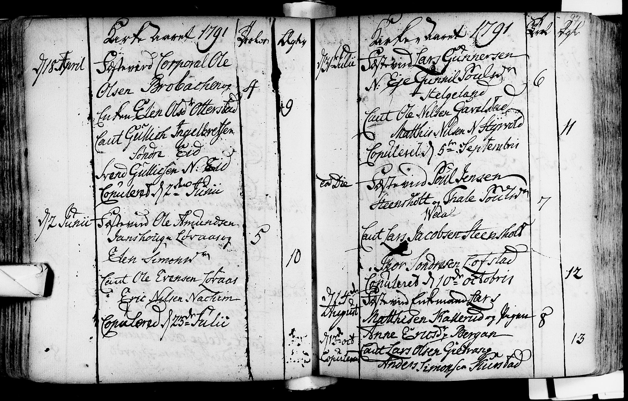 Lardal kirkebøker, SAKO/A-350/F/Fa/L0004: Ministerialbok nr. i 4, 1733-1815, s. 97