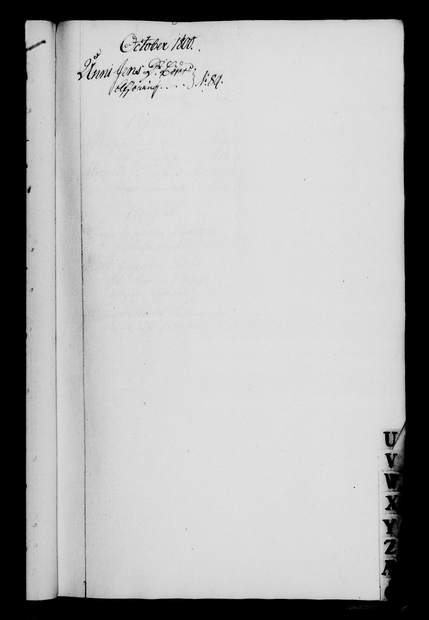 Danske Kanselli 1800-1814, AV/RA-EA-3024/H/Hf/Hfa/Hfab/L0001: Forestillinger, 1800