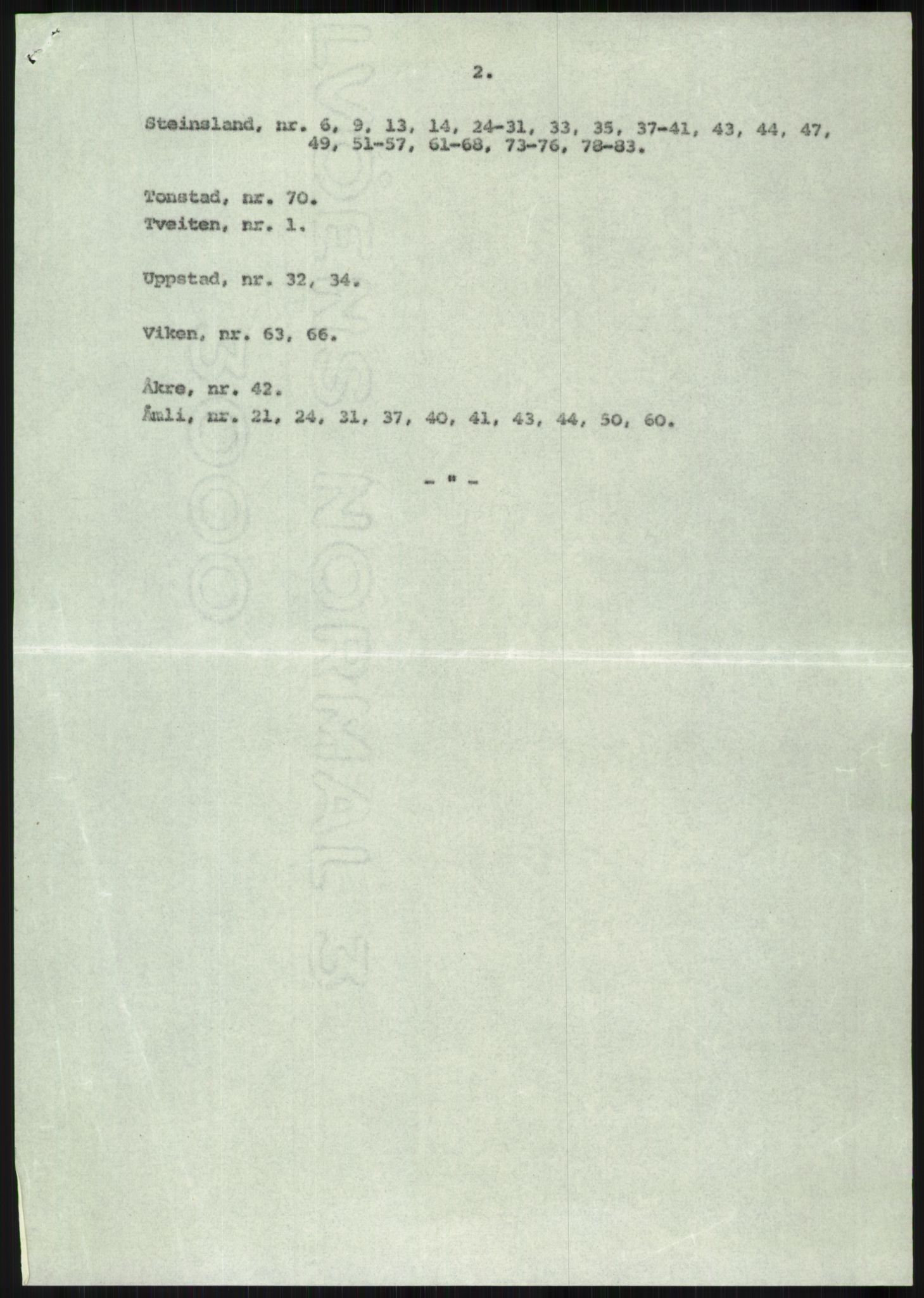 Samlinger til kildeutgivelse, Diplomavskriftsamlingen, AV/RA-EA-4053/H/Ha, s. 2931