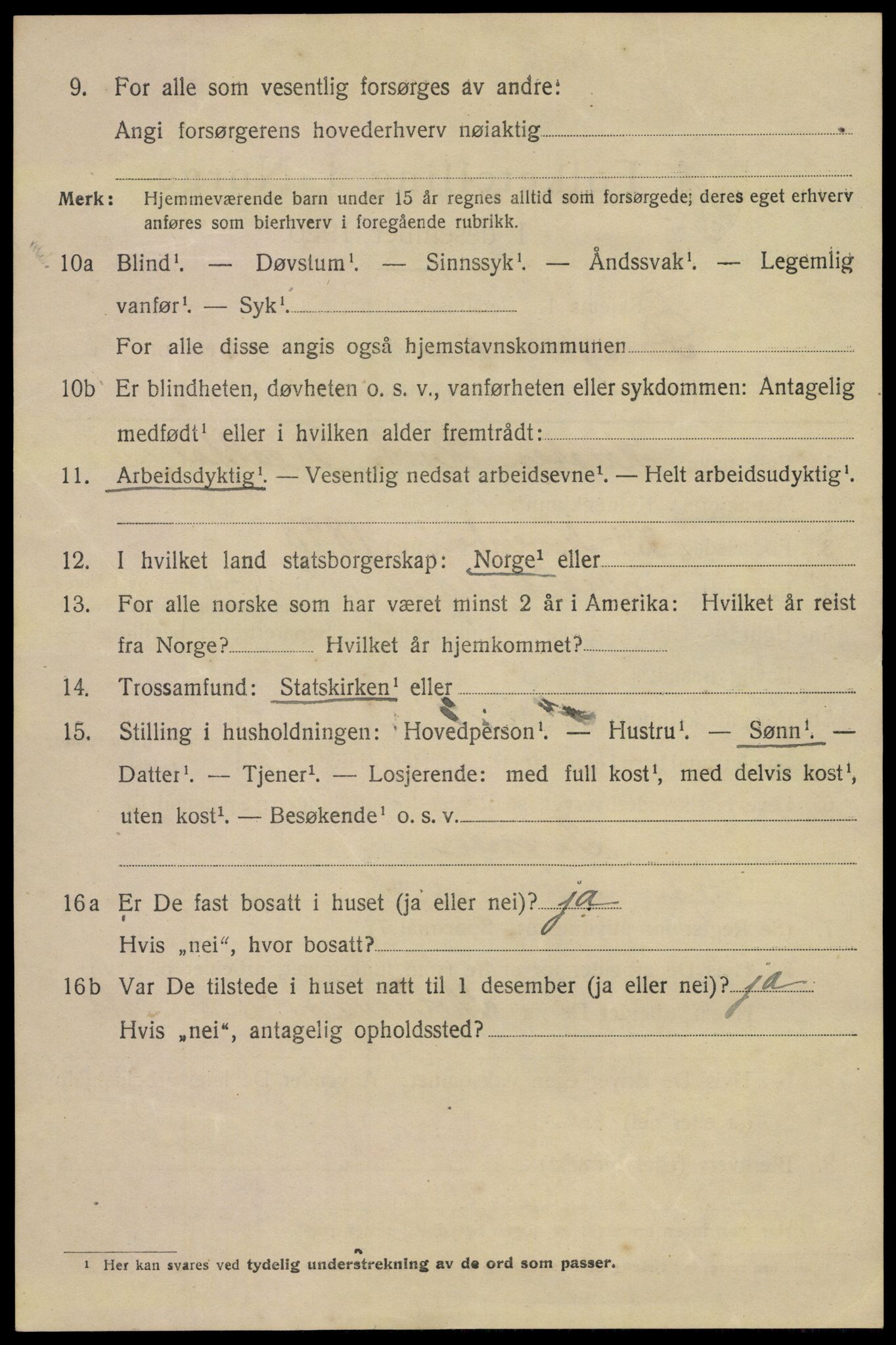 SAKO, Folketelling 1920 for 0805 Porsgrunn kjøpstad, 1920, s. 18922