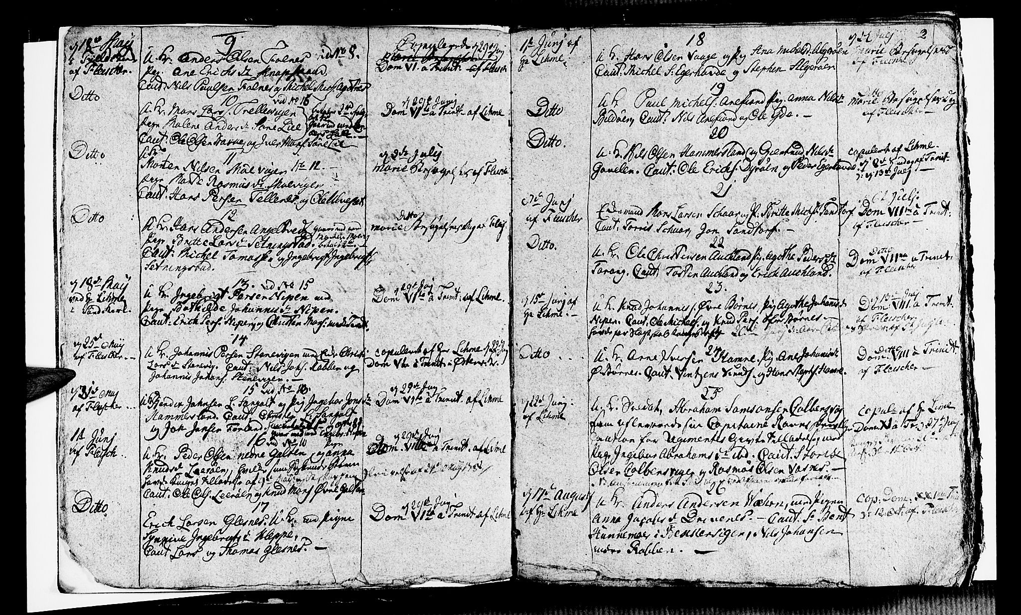 Sund sokneprestembete, AV/SAB-A-99930: Ministerialbok nr. A 8, 1788-1815, s. 2