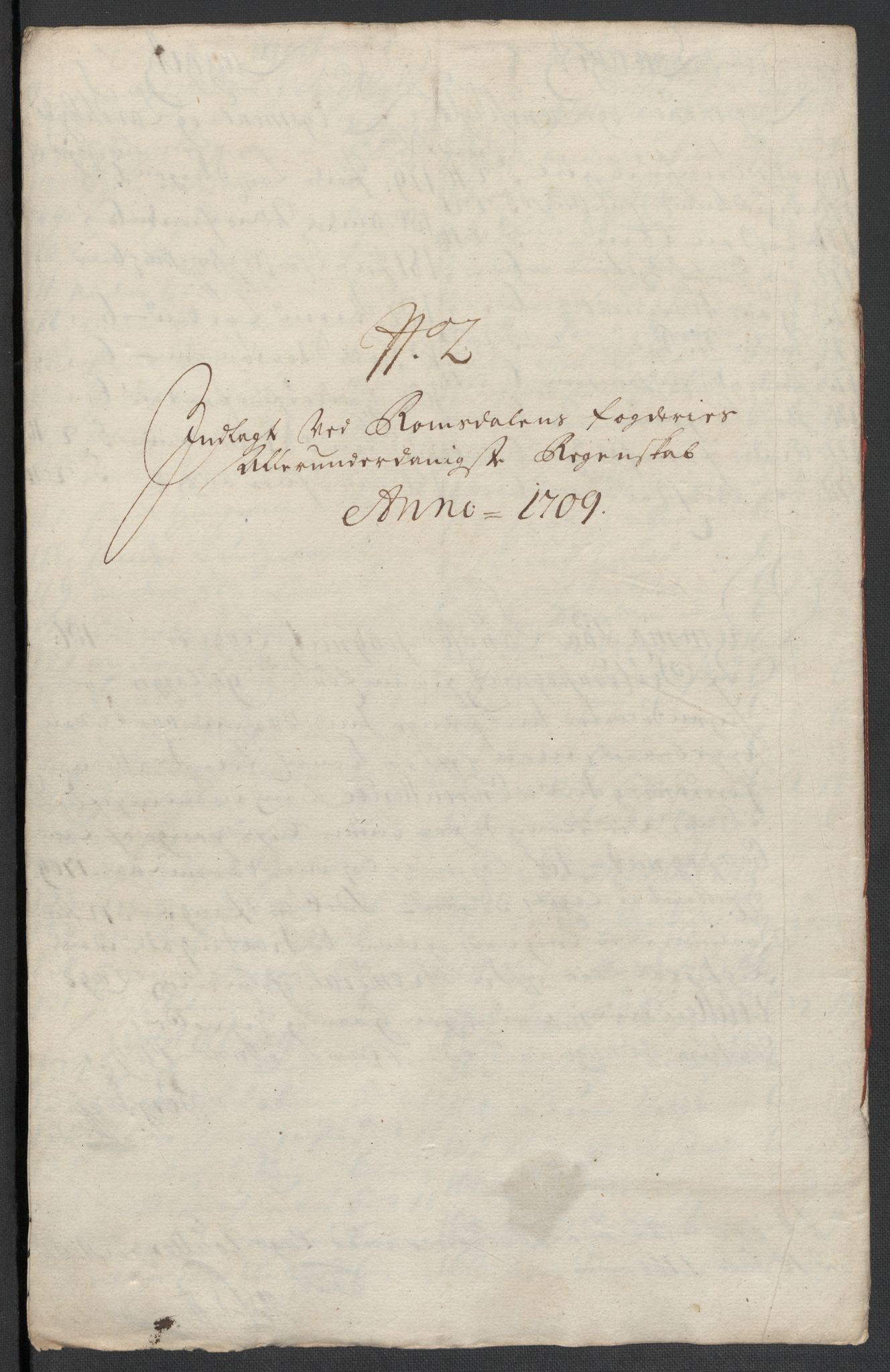 Rentekammeret inntil 1814, Reviderte regnskaper, Fogderegnskap, RA/EA-4092/R55/L3659: Fogderegnskap Romsdal, 1709-1710, s. 94