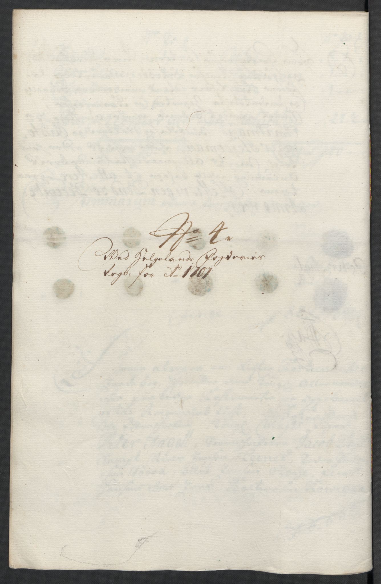 Rentekammeret inntil 1814, Reviderte regnskaper, Fogderegnskap, RA/EA-4092/R65/L4507: Fogderegnskap Helgeland, 1699-1701, s. 374