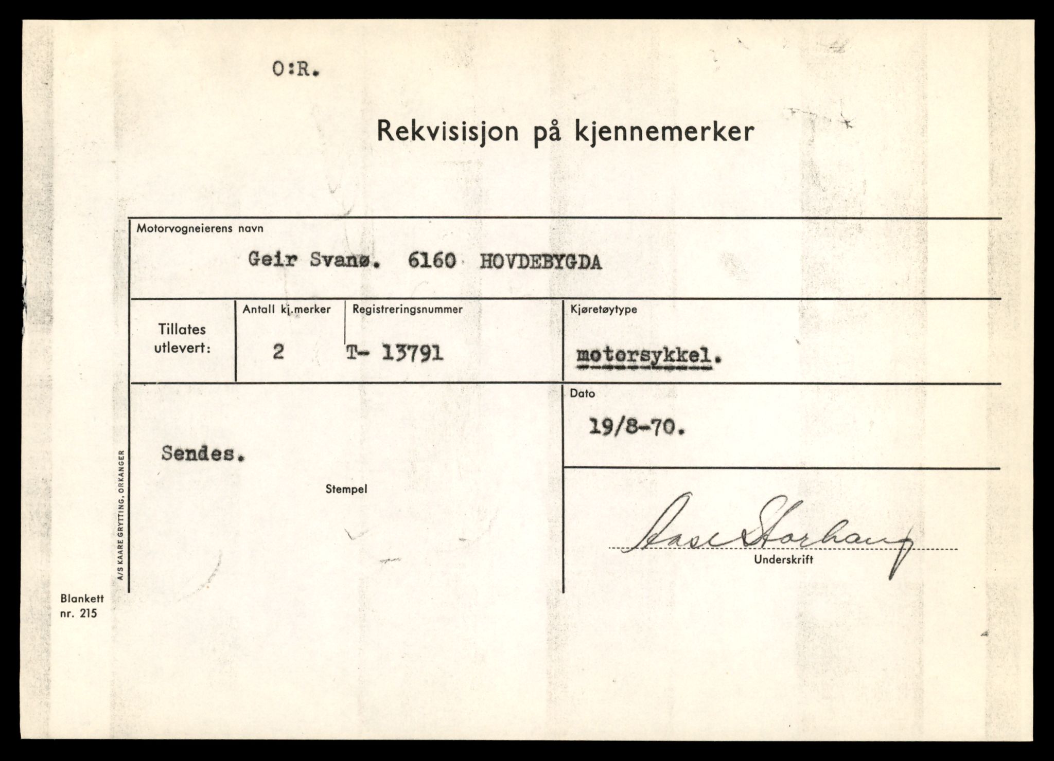 Møre og Romsdal vegkontor - Ålesund trafikkstasjon, AV/SAT-A-4099/F/Fe/L0041: Registreringskort for kjøretøy T 13710 - T 13905, 1927-1998, s. 1427