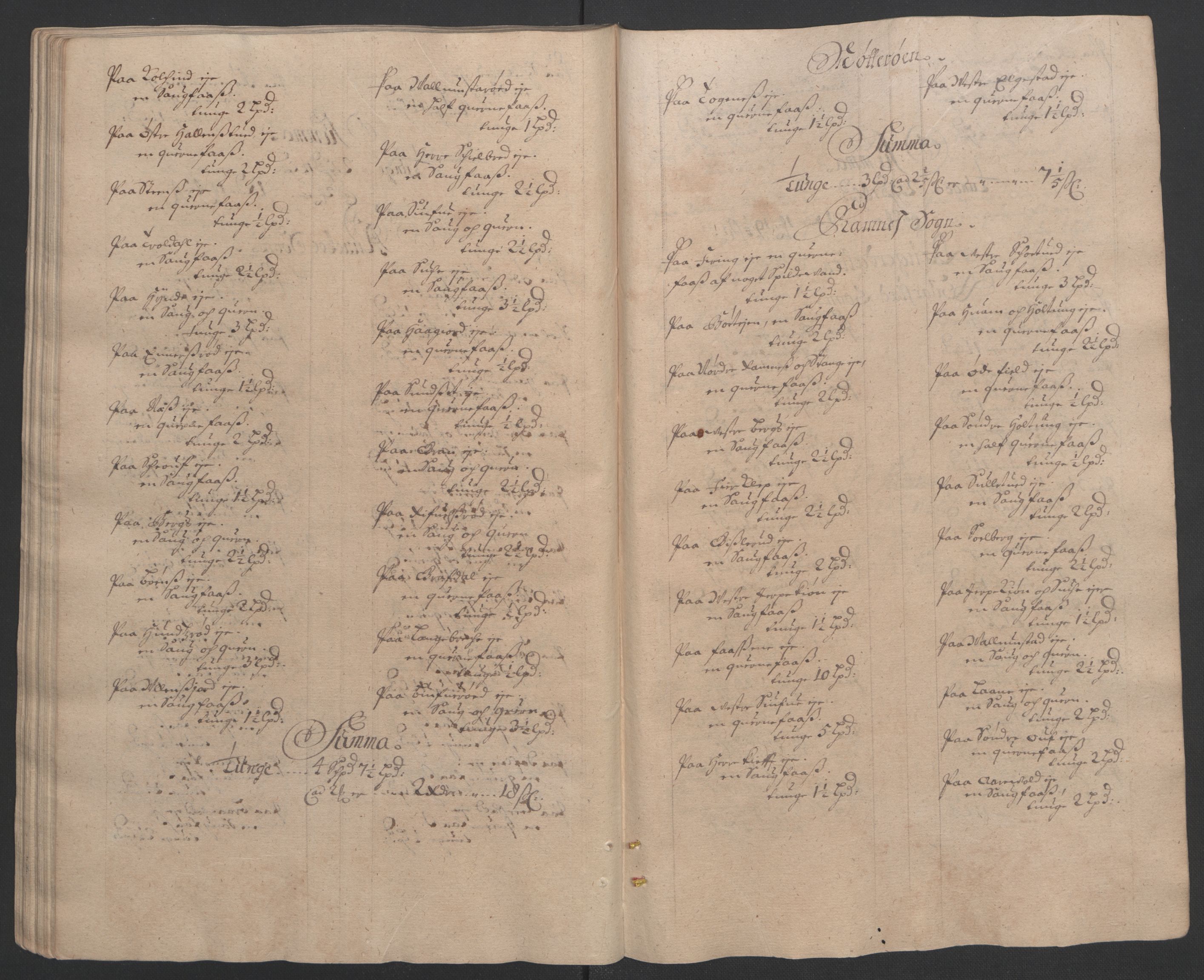 Rentekammeret inntil 1814, Reviderte regnskaper, Fogderegnskap, RA/EA-4092/R32/L1865: Fogderegnskap Jarlsberg grevskap, 1692, s. 139
