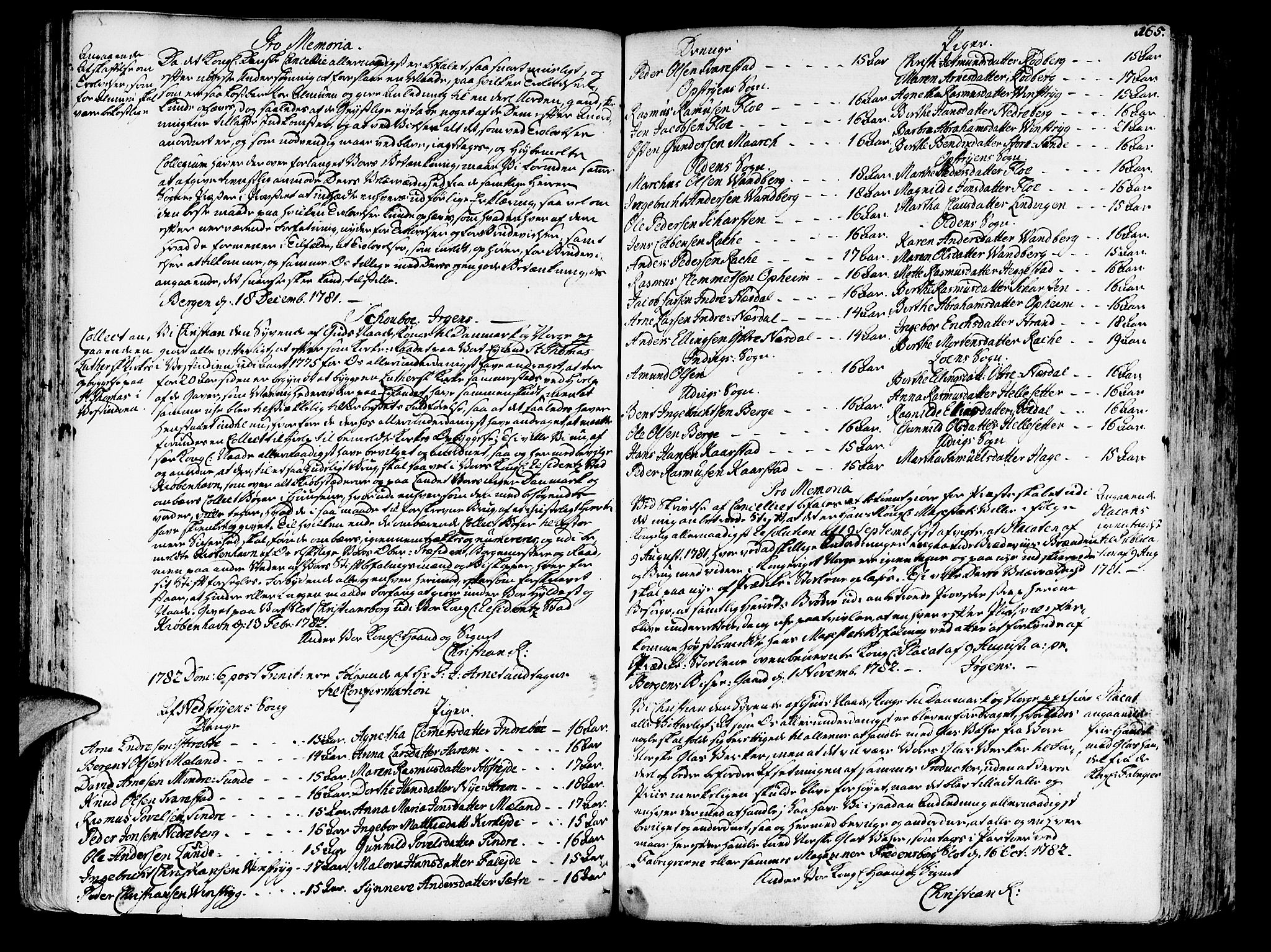 Innvik sokneprestembete, SAB/A-80501: Annen kirkebok nr. I.2.A, 1750-1835, s. 165