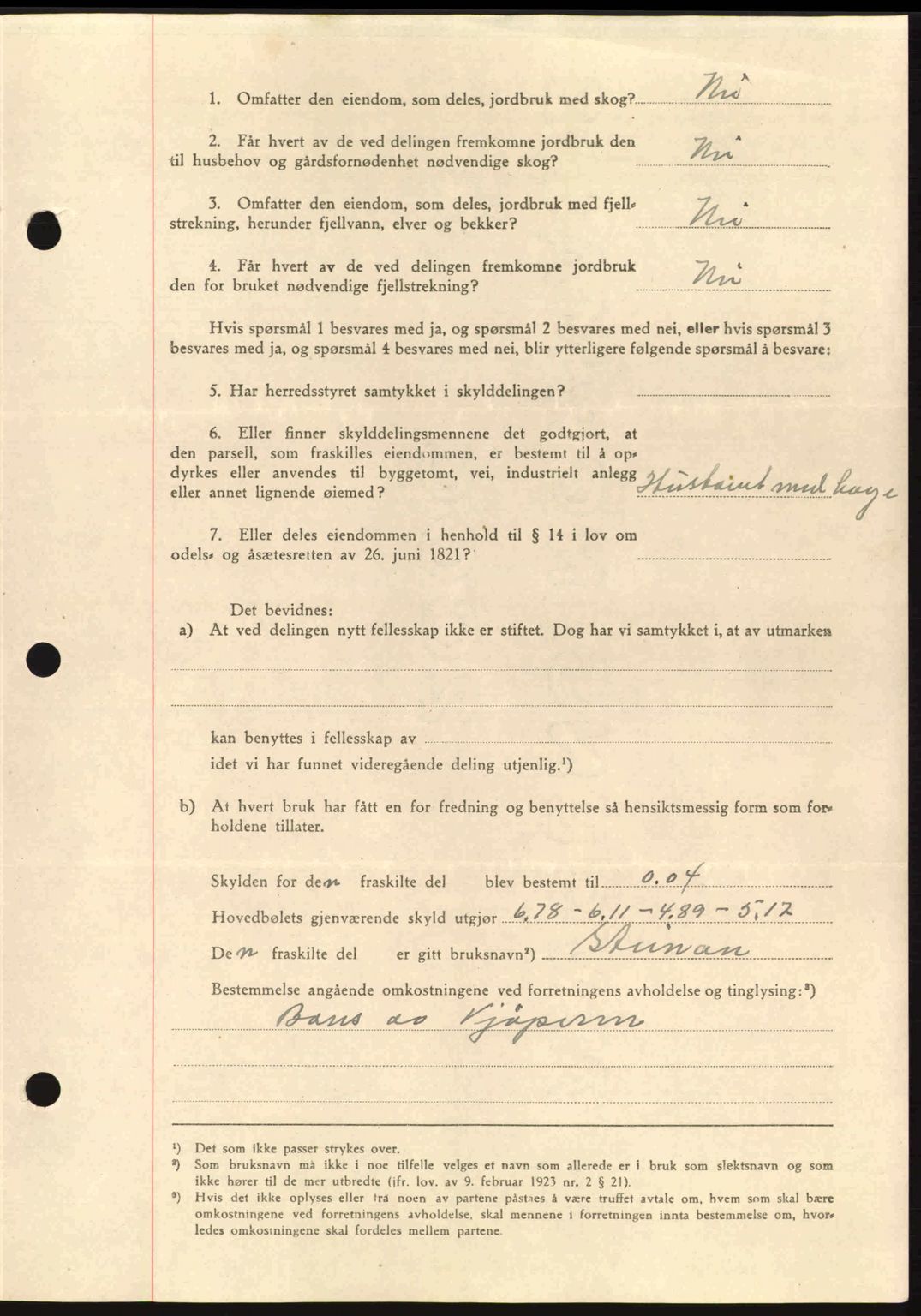 Nordmøre sorenskriveri, AV/SAT-A-4132/1/2/2Ca: Pantebok nr. A98, 1944-1944, Dagboknr: 1591/1944