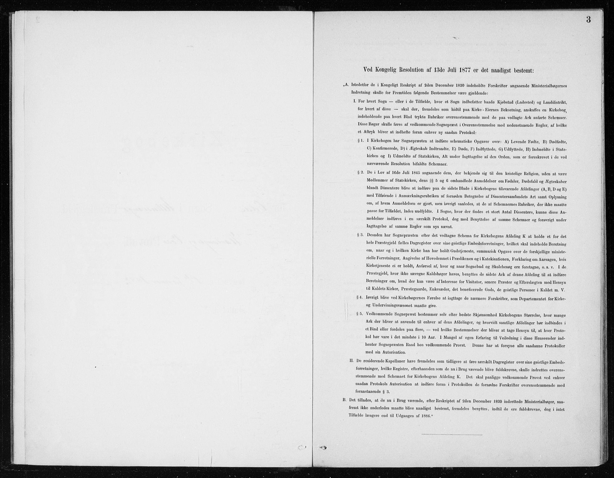 Odda Sokneprestembete, SAB/A-77201/H/Haa: Ministerialbok nr. D 1, 1887-1914, s. 3