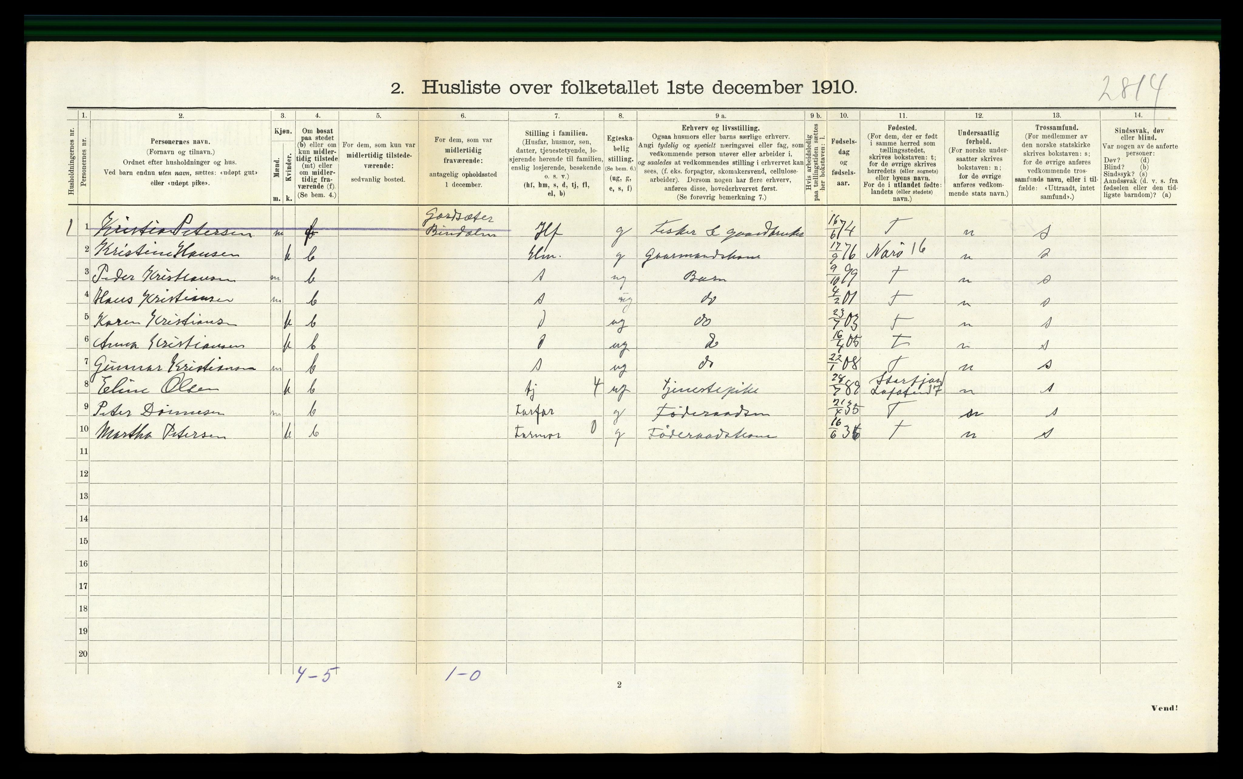 RA, Folketelling 1910 for 1755 Leka herred, 1910, s. 179