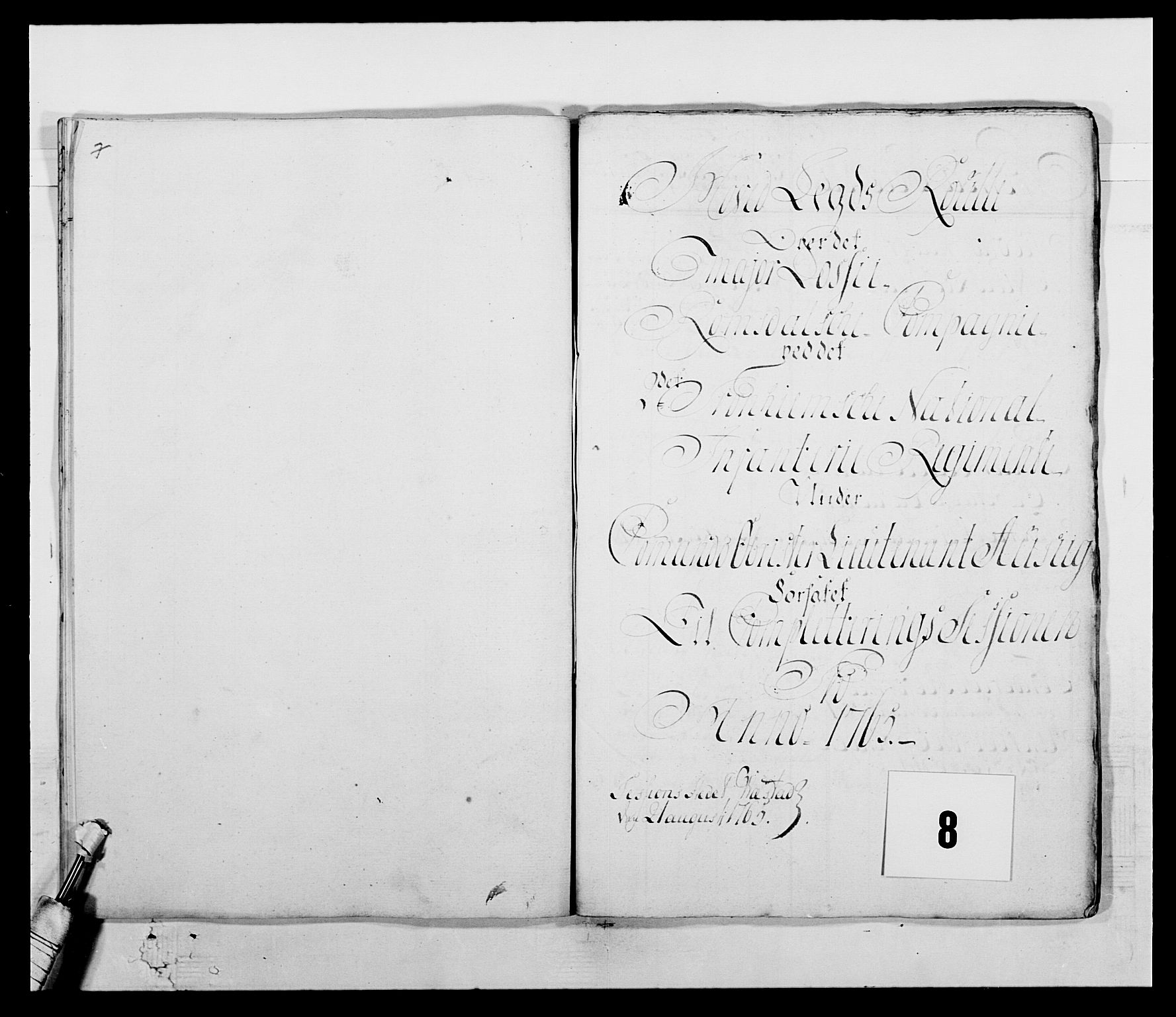 Kommanderende general (KG I) med Det norske krigsdirektorium, AV/RA-EA-5419/E/Ea/L0513: 2. Trondheimske regiment, 1765-1767, s. 146