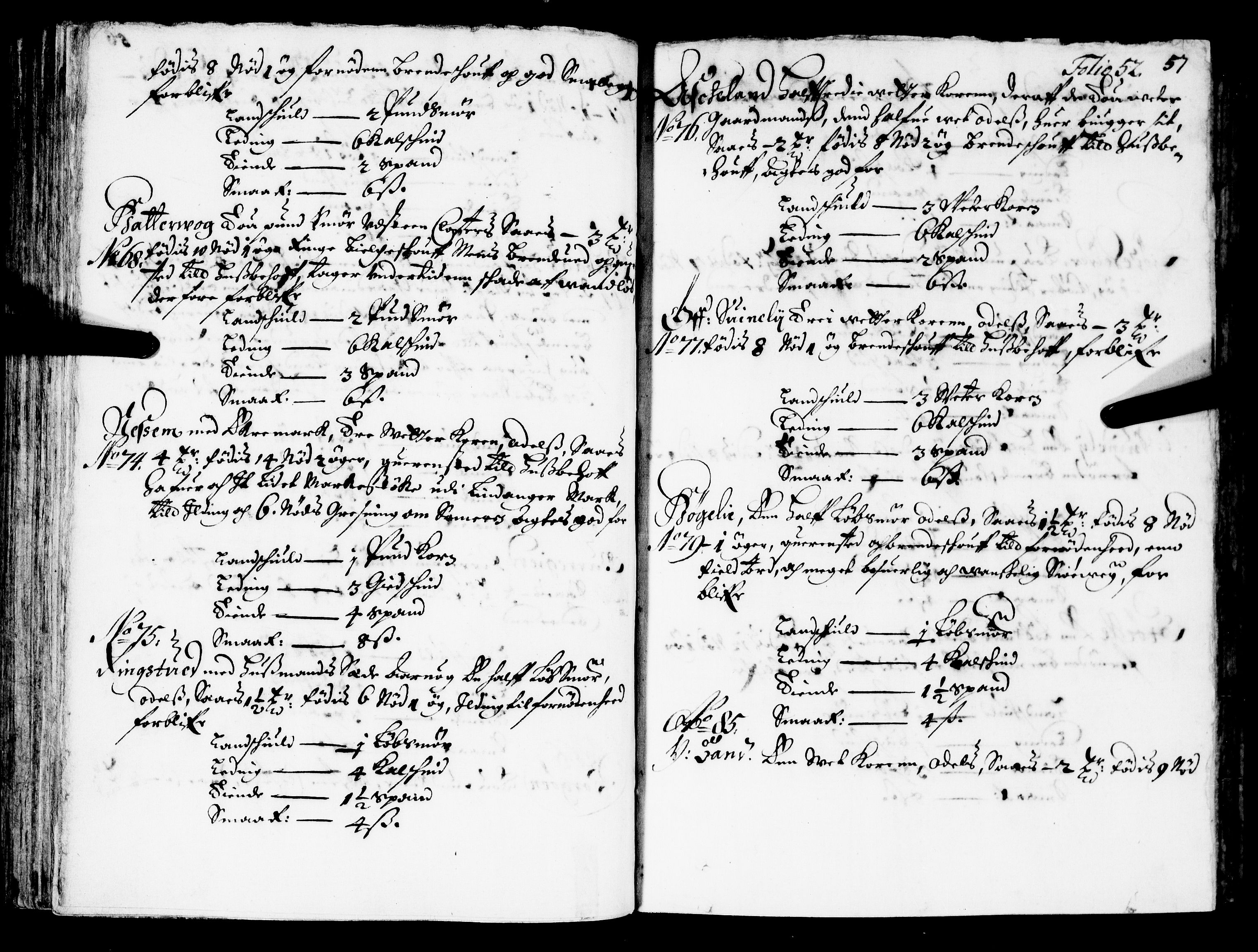 Rentekammeret inntil 1814, Realistisk ordnet avdeling, RA/EA-4070/N/Nb/Nba/L0033: Ryfylke fogderi, 1668, s. 51b-52a