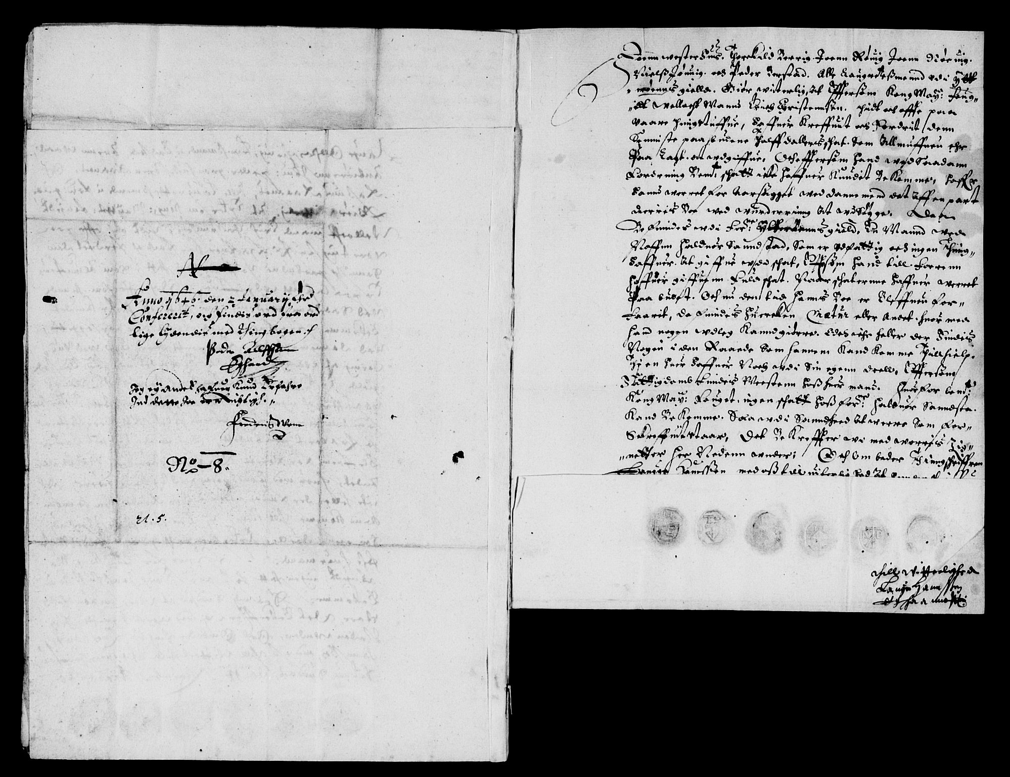 Rentekammeret inntil 1814, Reviderte regnskaper, Lensregnskaper, RA/EA-5023/R/Rb/Rbw/L0084: Trondheim len, 1645