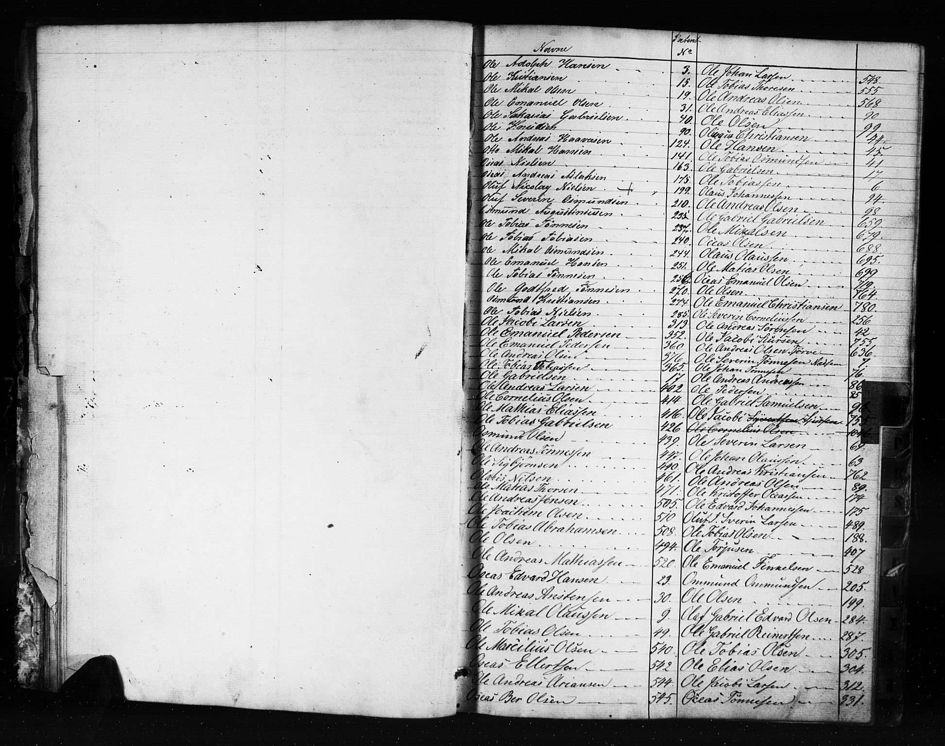 Farsund mønstringskrets, SAK/2031-0017/F/Fa/L0004: Annotasjonsrulle nr 1-795 med register, Z-1, 1860-1865, s. 19