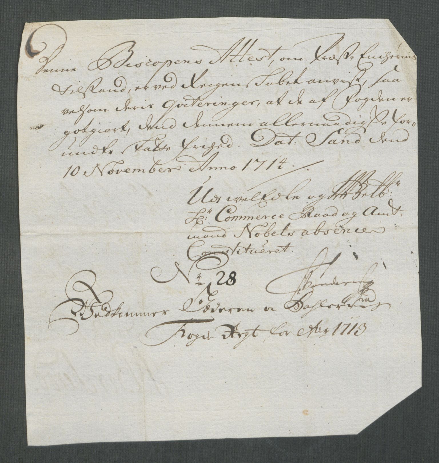 Rentekammeret inntil 1814, Reviderte regnskaper, Fogderegnskap, RA/EA-4092/R46/L2738: Fogderegnskap Jæren og Dalane, 1713-1714, s. 100