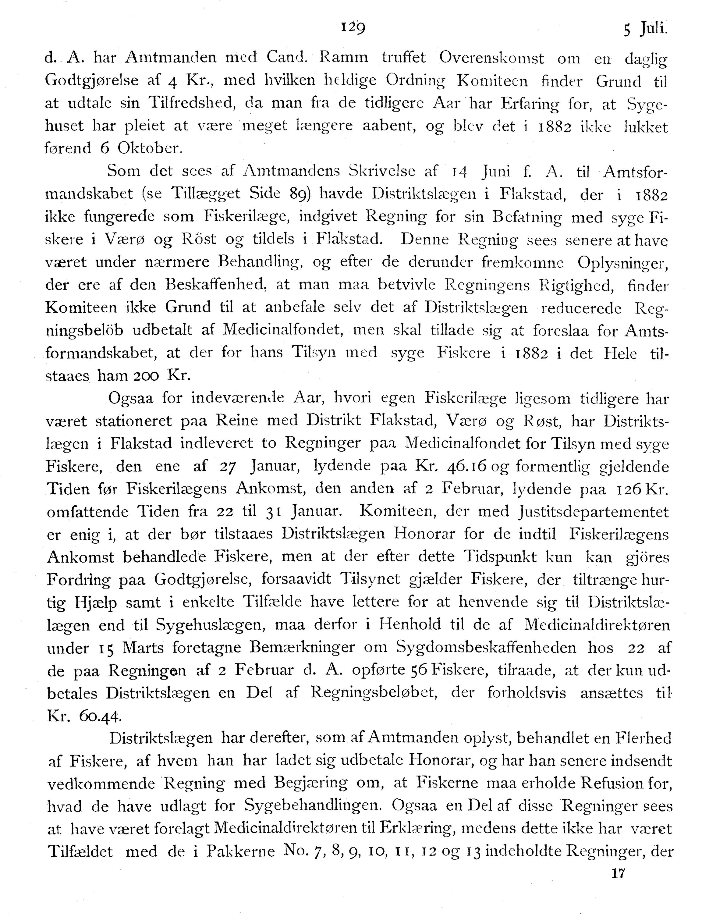 Nordland Fylkeskommune. Fylkestinget, AIN/NFK-17/176/A/Ac/L0014: Fylkestingsforhandlinger 1881-1885, 1881-1885