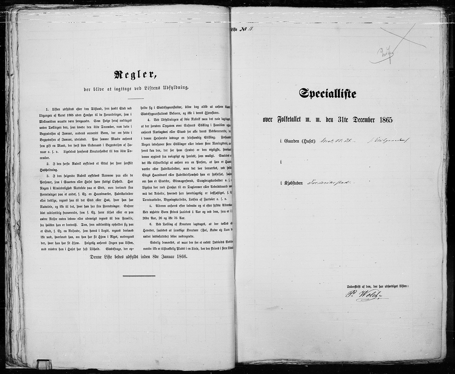 RA, Folketelling 1865 for 0103B Fredrikstad prestegjeld, Fredrikstad kjøpstad, 1865, s. 48