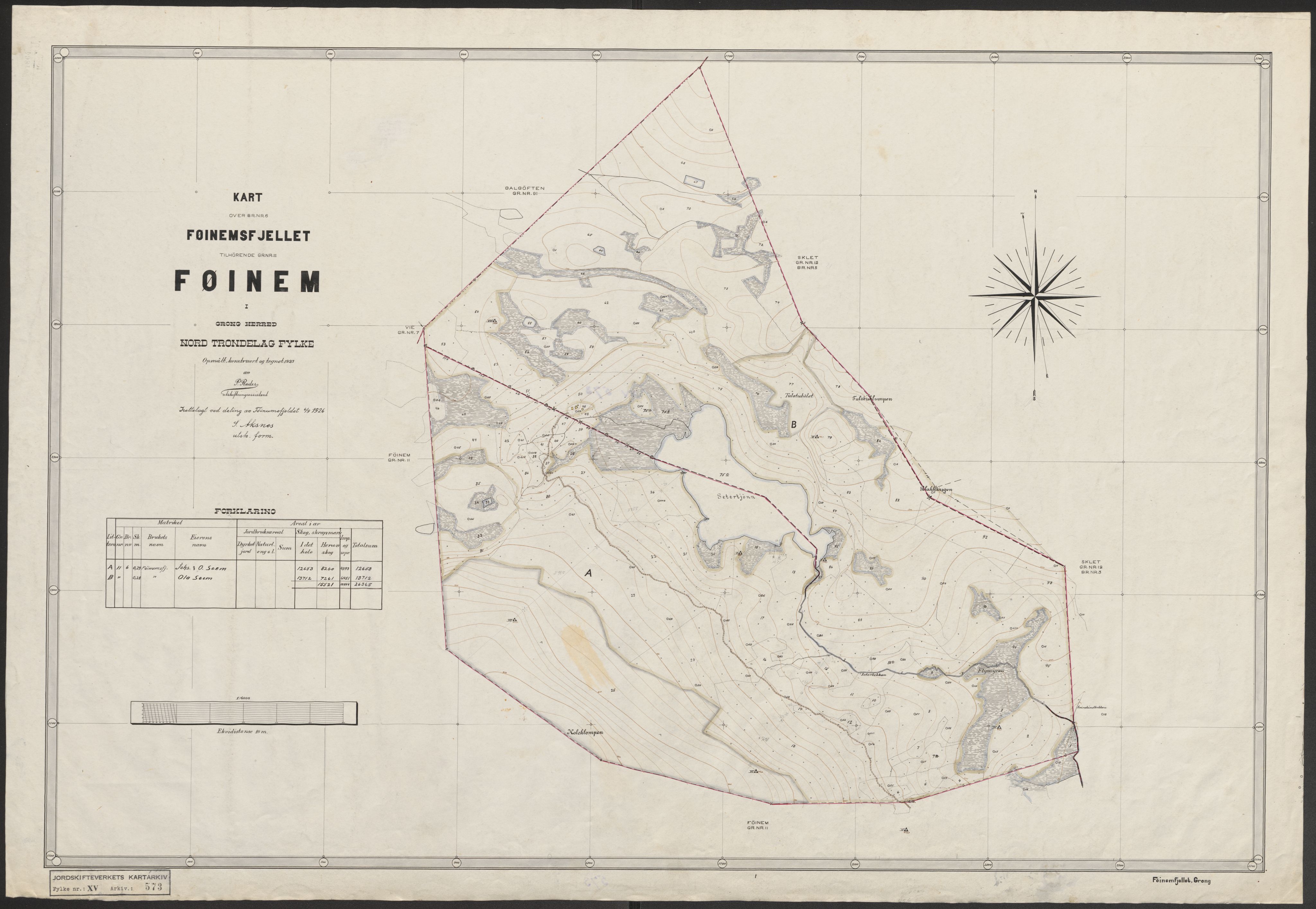 Jordskifteverkets kartarkiv, RA/S-3929/T, 1859-1988, s. 739