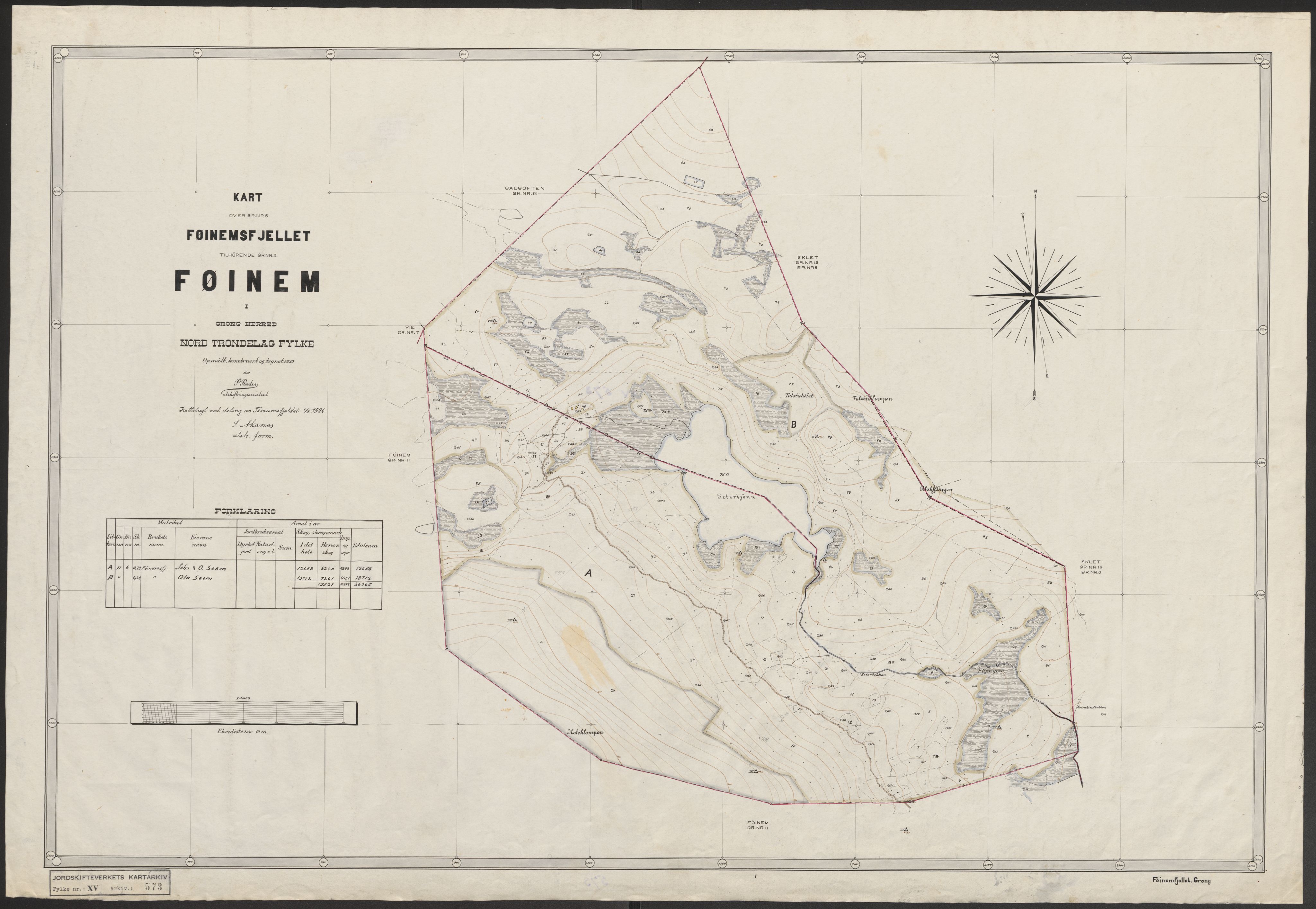 Jordskifteverkets kartarkiv, AV/RA-S-3929/T, 1859-1988, s. 739