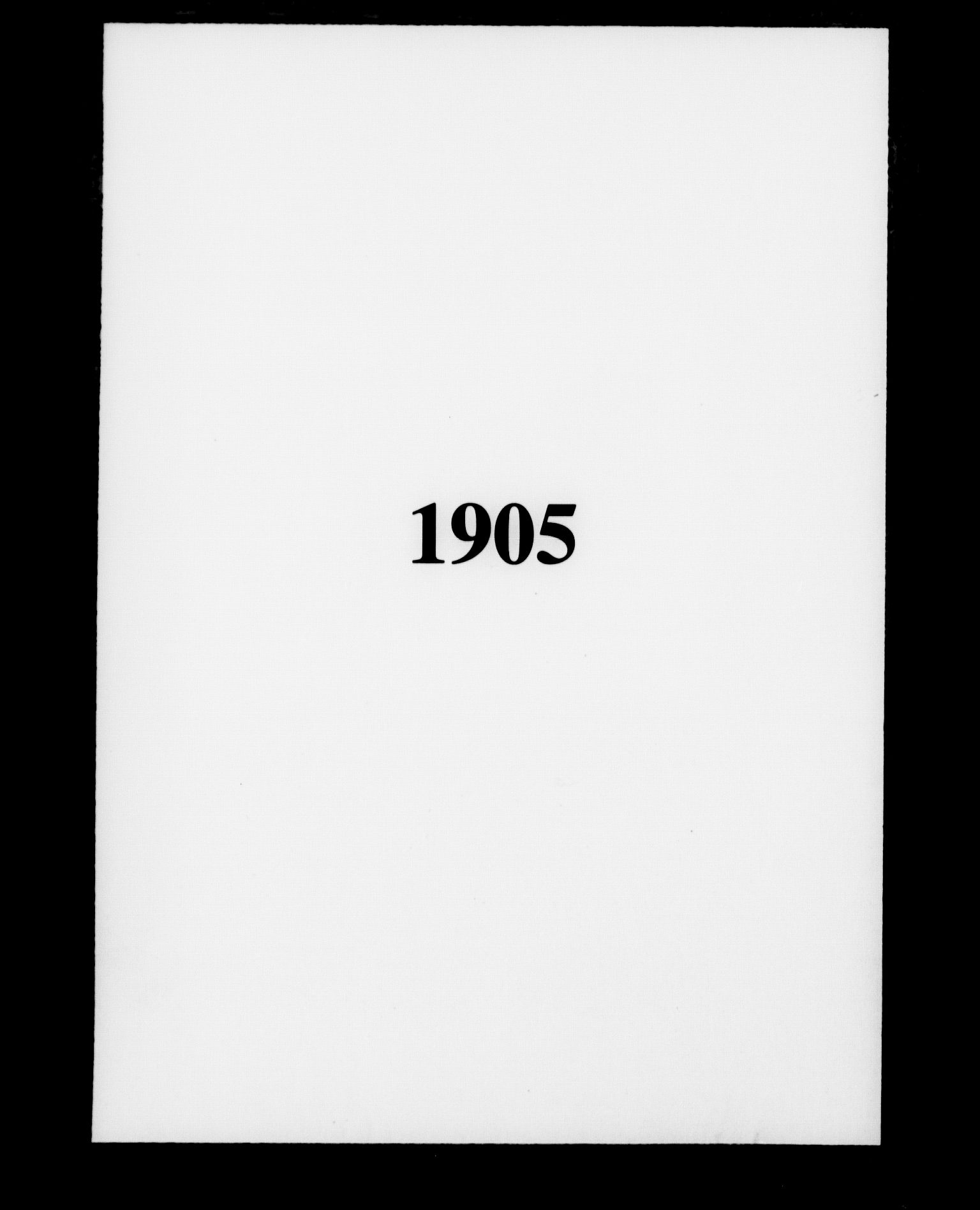 Fattigvesenet, OBA/A-20045/Fb/L0024: Hjemstavnsregister, 1905, s. 1