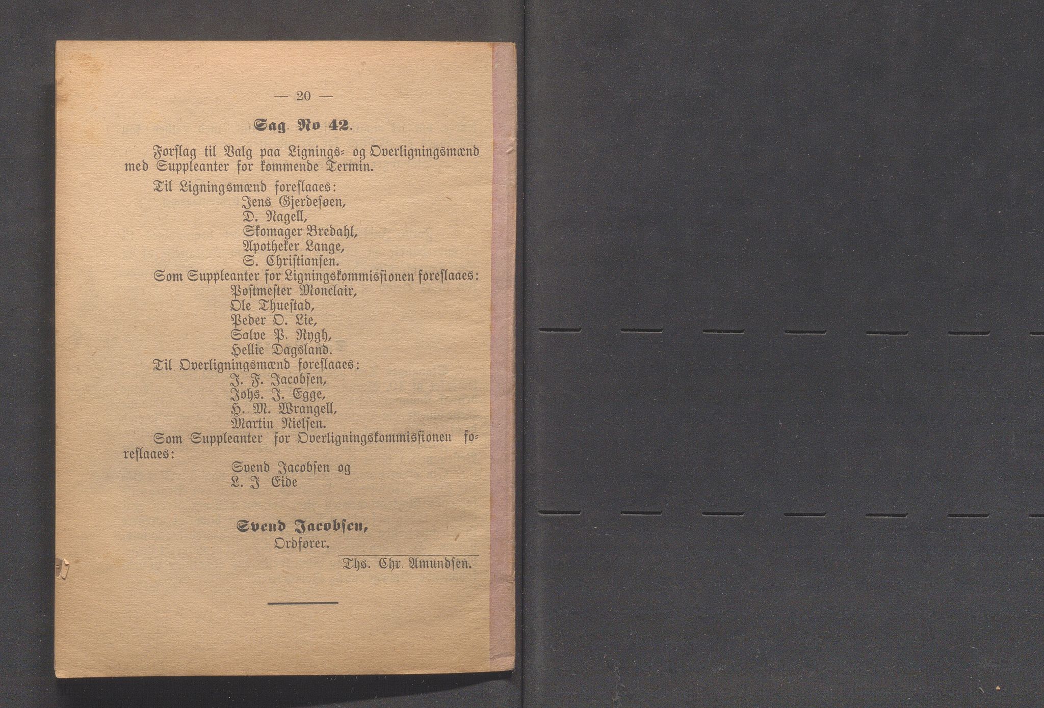 Haugesund kommune - Formannskapet og Bystyret, IKAR/A-740/A/Abb/L0001: Bystyreforhandlinger, 1889-1907, s. 149