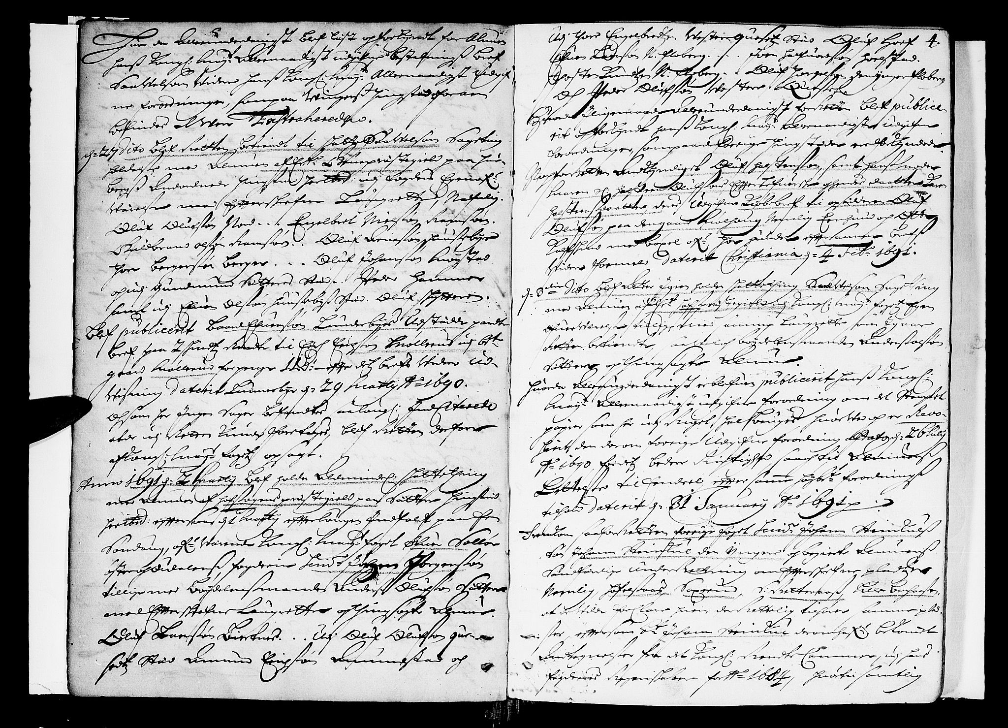 Solør og Østerdalen sorenskriveri, AV/SAH-TING-024/G/Gb/L0029: Tingbok, 1691, s. 3b-4a