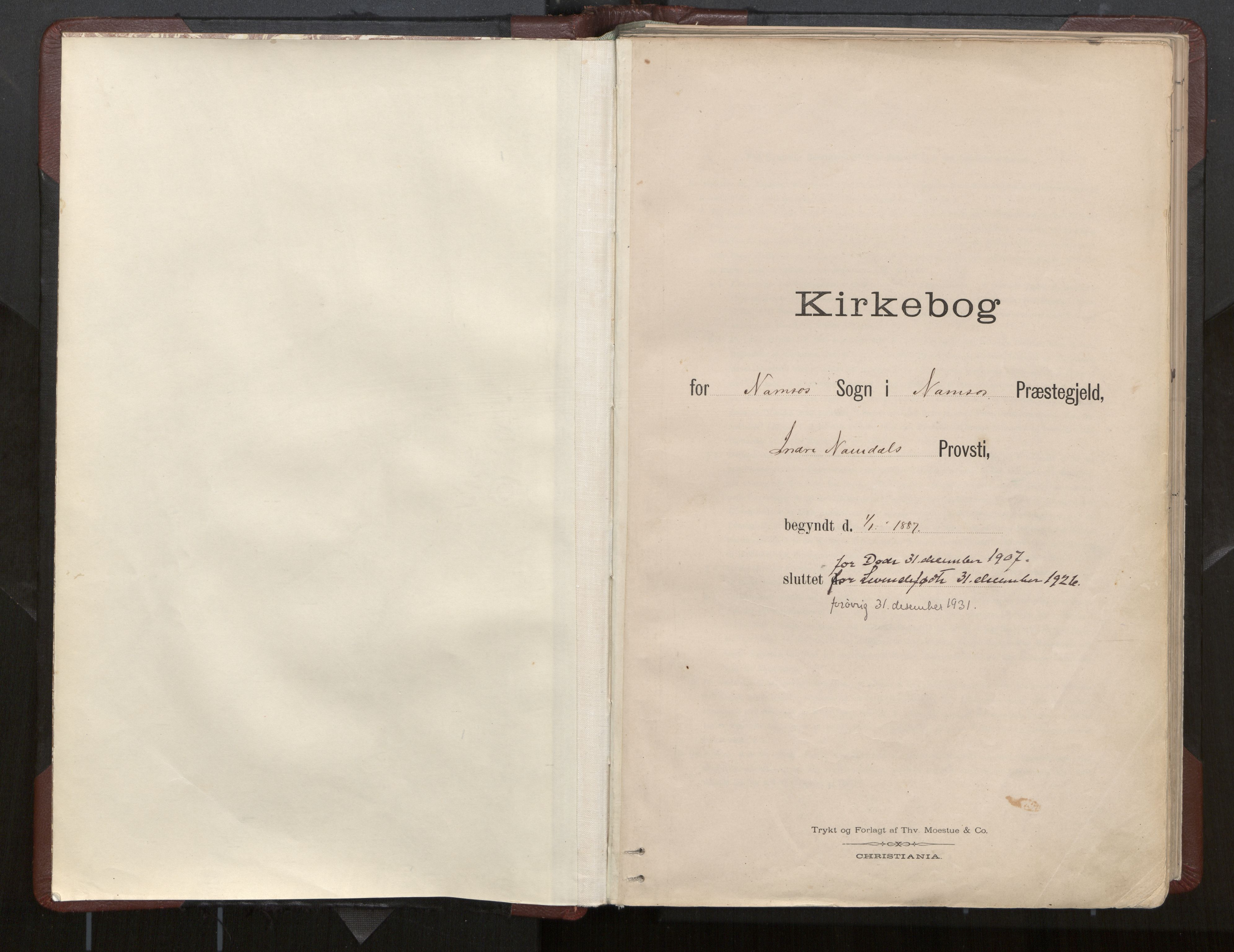Ministerialprotokoller, klokkerbøker og fødselsregistre - Nord-Trøndelag, SAT/A-1458/768/L0574: Ministerialbok nr. 768A08, 1887-1927