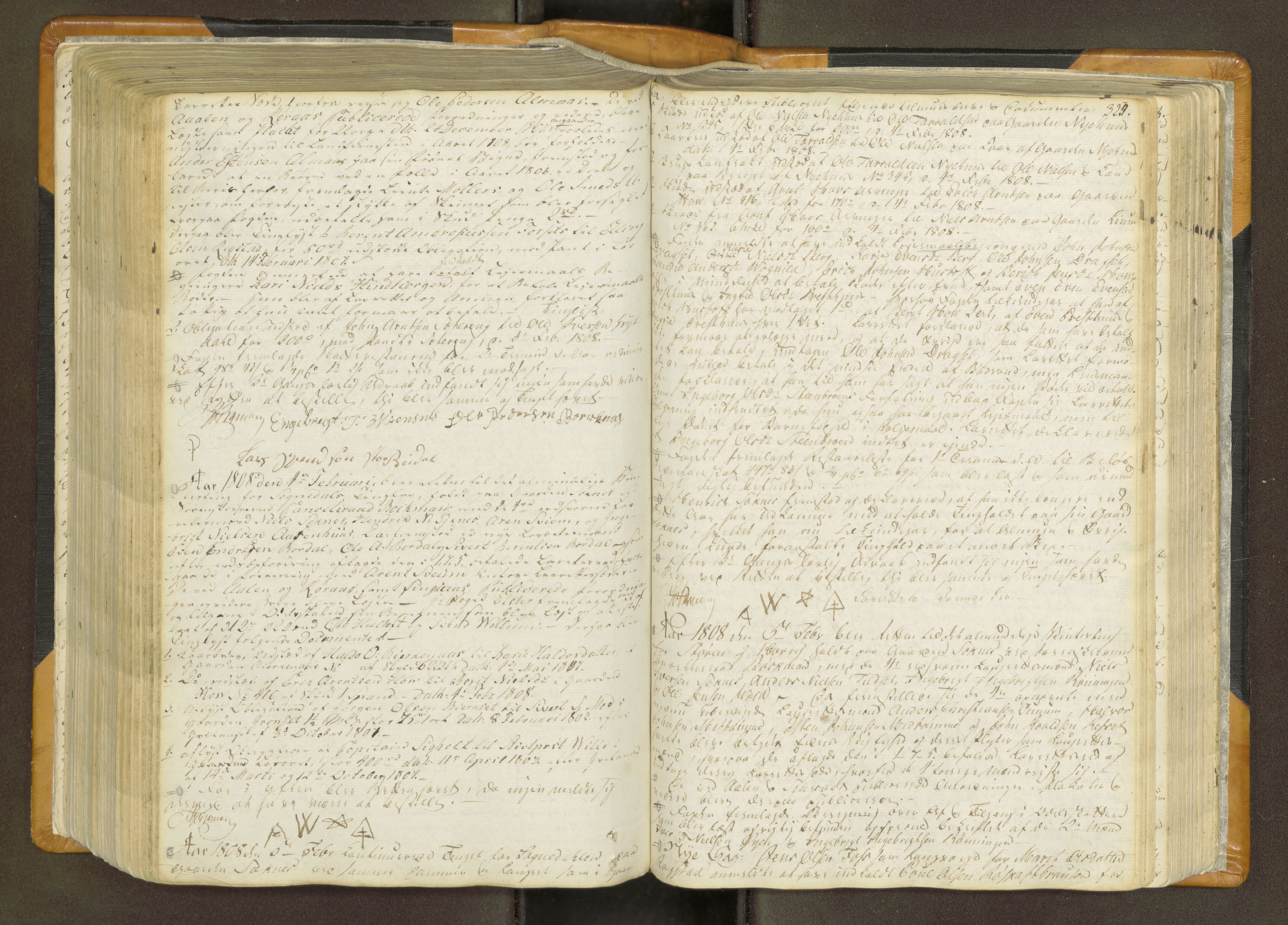 Gauldal sorenskriveri, AV/SAT-A-0014/1/1/1A/L0011: Tingbok 10, 1803-1810, s. 322b-323a