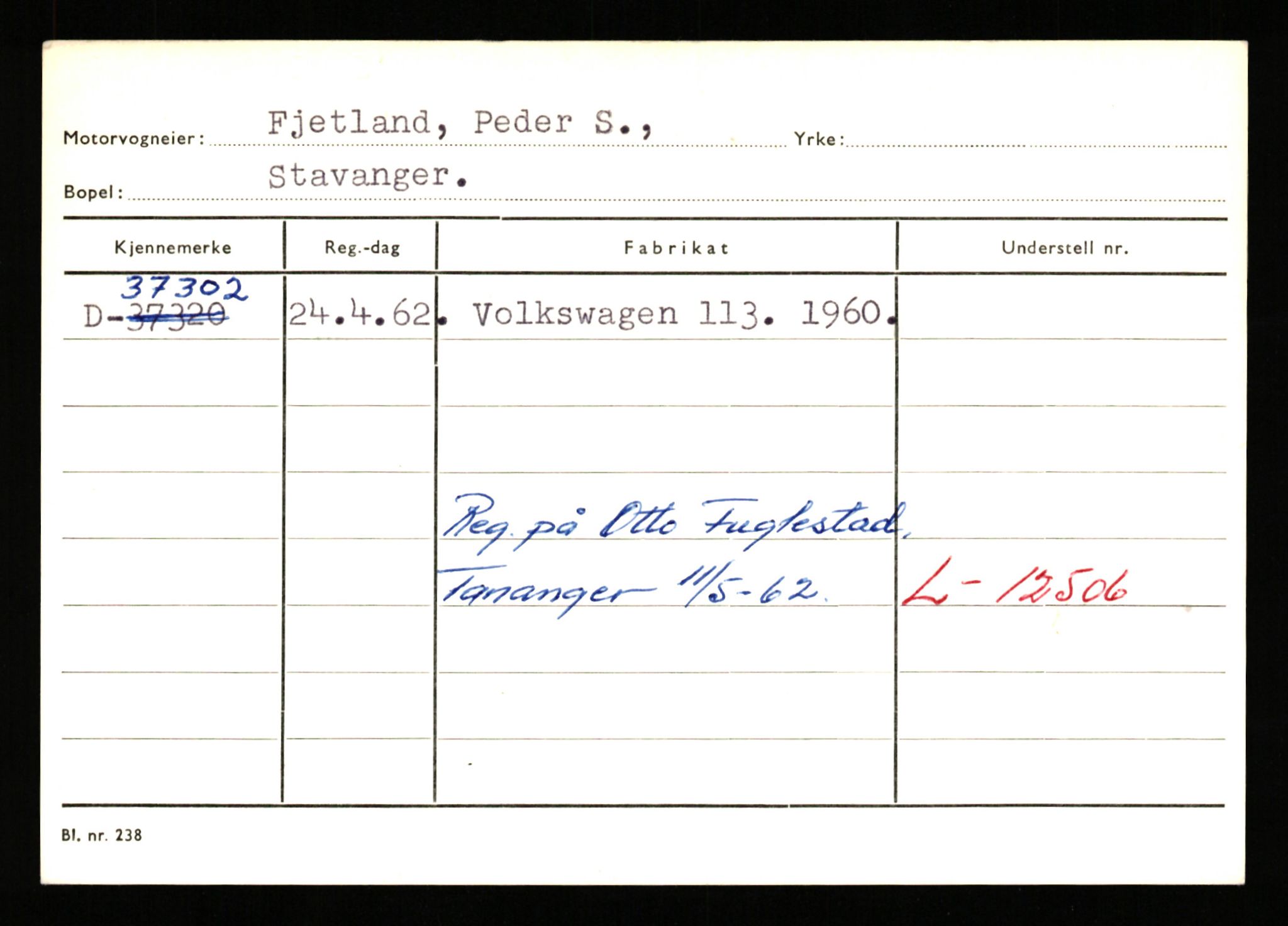 Stavanger trafikkstasjon, SAST/A-101942/0/G/L0006: Registreringsnummer: 34250 - 49007, 1930-1971, s. 897