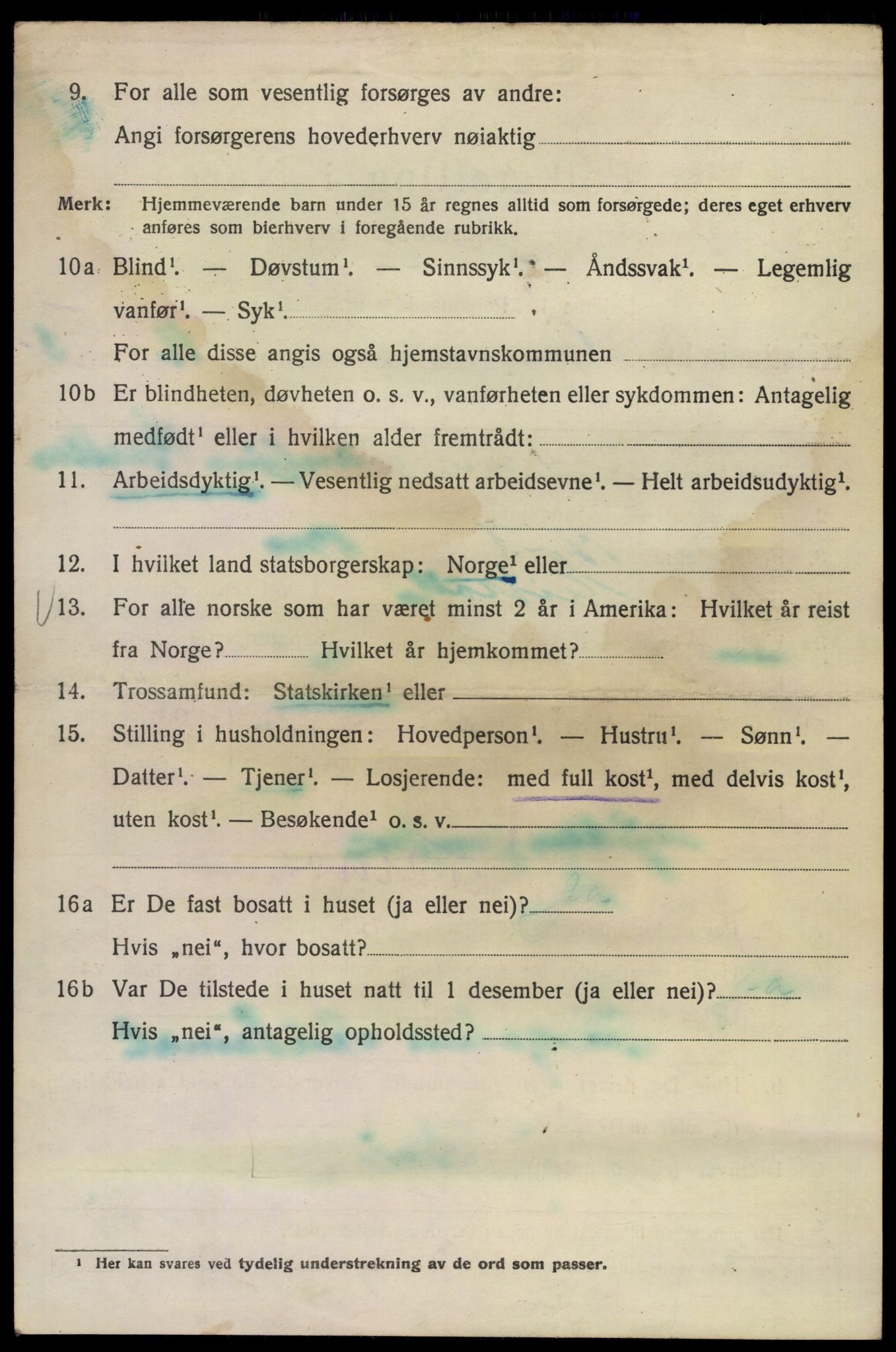 SAO, Folketelling 1920 for 0301 Kristiania kjøpstad, 1920, s. 654256