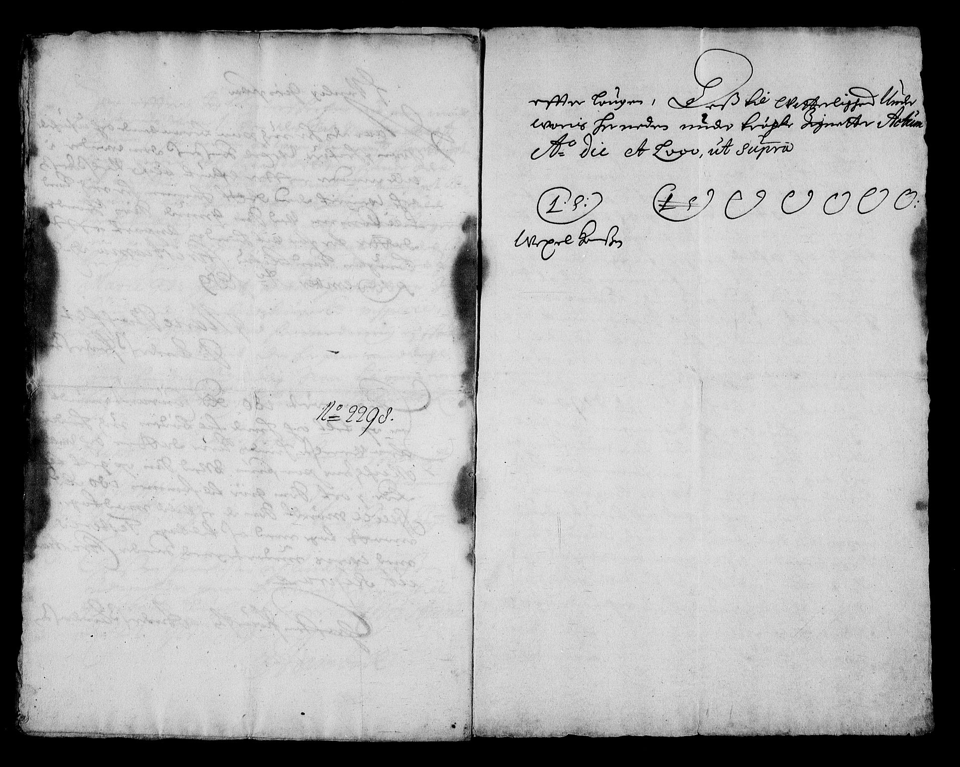 Stattholderembetet 1572-1771, RA/EA-2870/Af/L0003: Avskrifter av vedlegg til originale supplikker, nummerert i samsvar med supplikkbøkene, 1689-1691, s. 57
