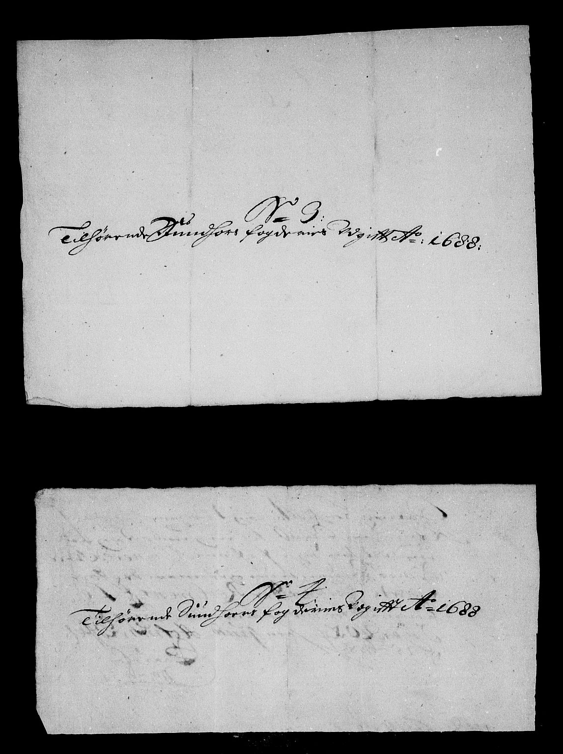 Rentekammeret inntil 1814, Reviderte regnskaper, Stiftamtstueregnskaper, Bergen stiftamt, AV/RA-EA-6043/R/Rc/L0086: Bergen stiftamt, 1688