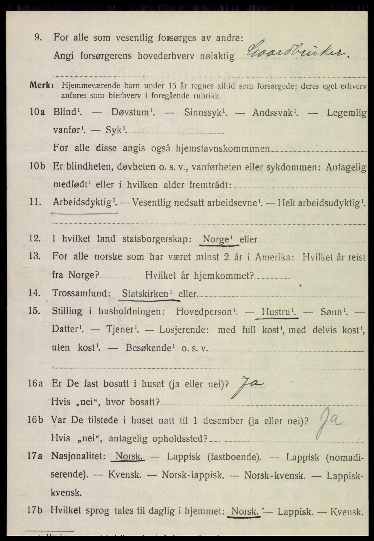 SAT, Folketelling 1920 for 1736 Snåsa herred, 1920, s. 4333