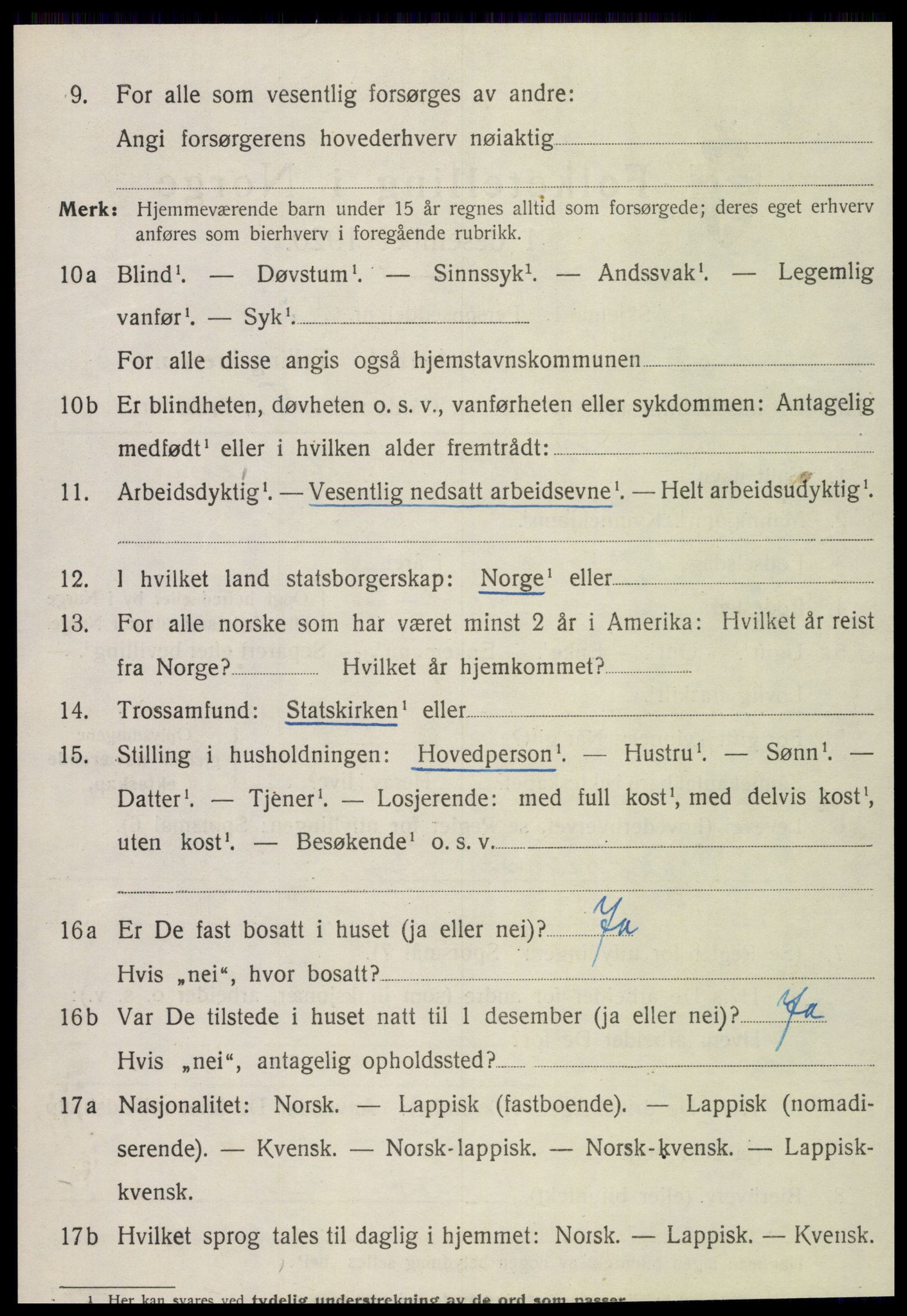 SAT, Folketelling 1920 for 1735 Kvam herred, 1920, s. 2024
