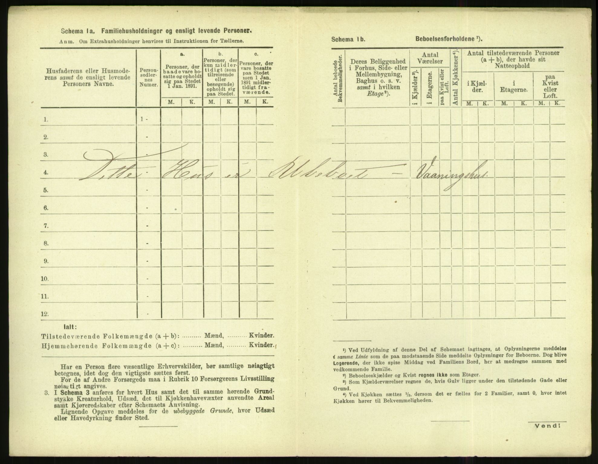 RA, Folketelling 1891 for 1002 Mandal ladested, 1891, s. 434